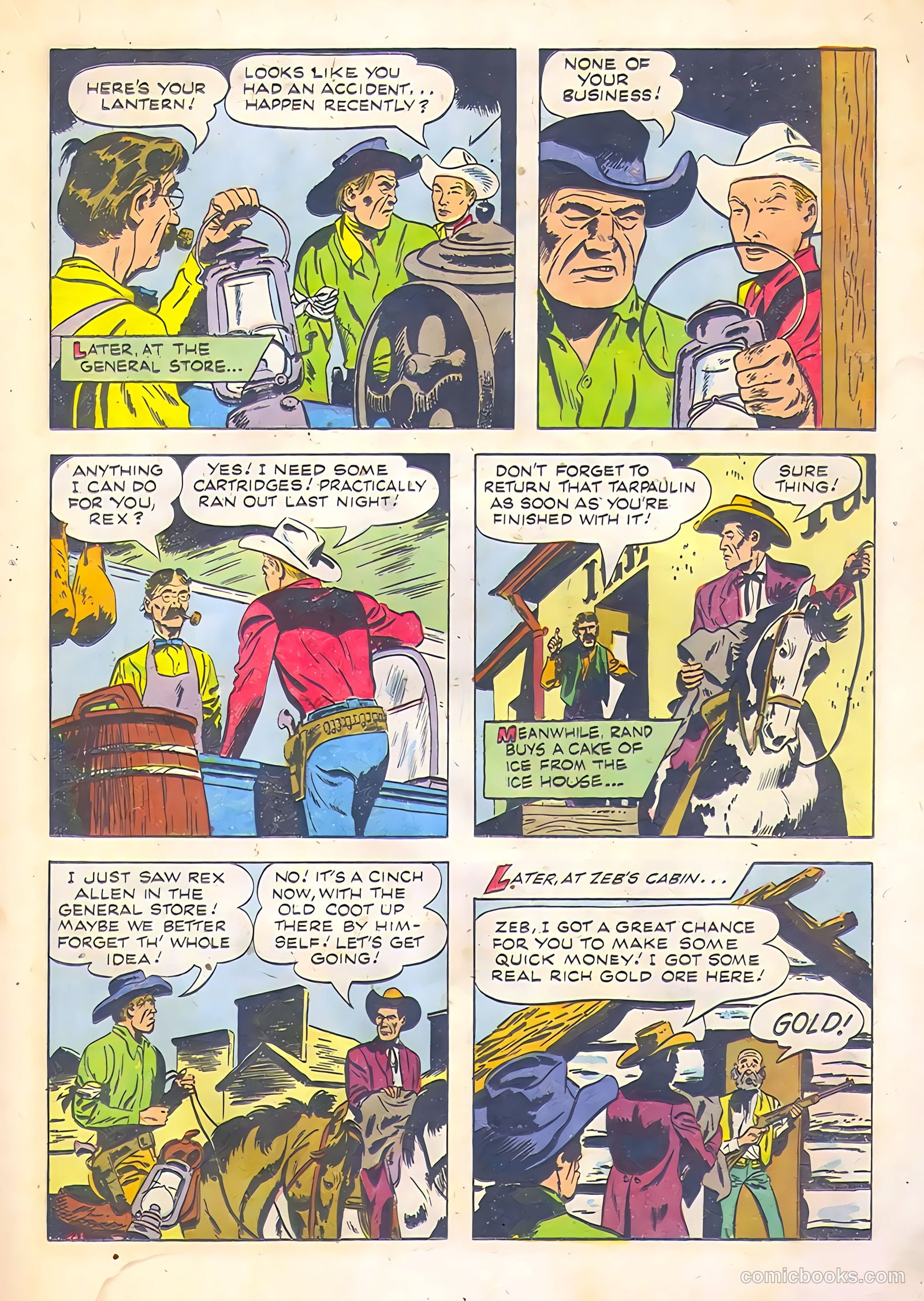 Rex Allen #12 (1954) — page 13 of 36