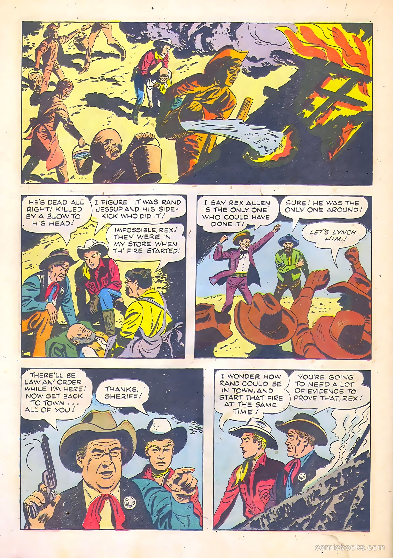 Rex Allen #12 (1954) — page 16 of 36