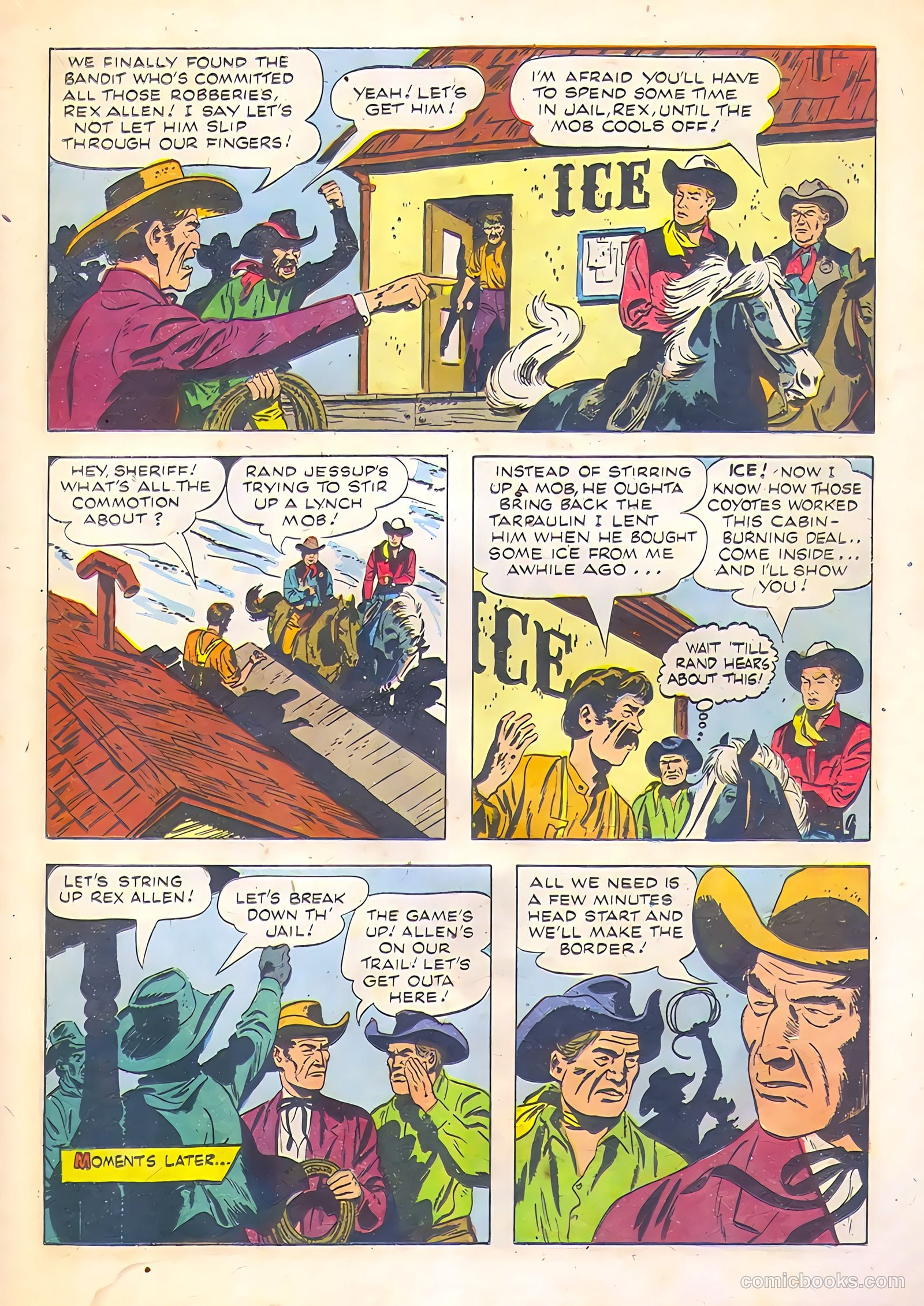 Rex Allen #12 (1954) — page 17 of 36