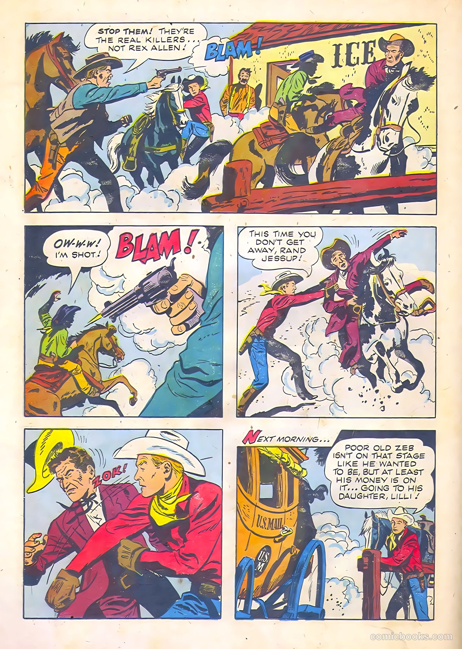 Rex Allen #12 (1954) — page 18 of 36