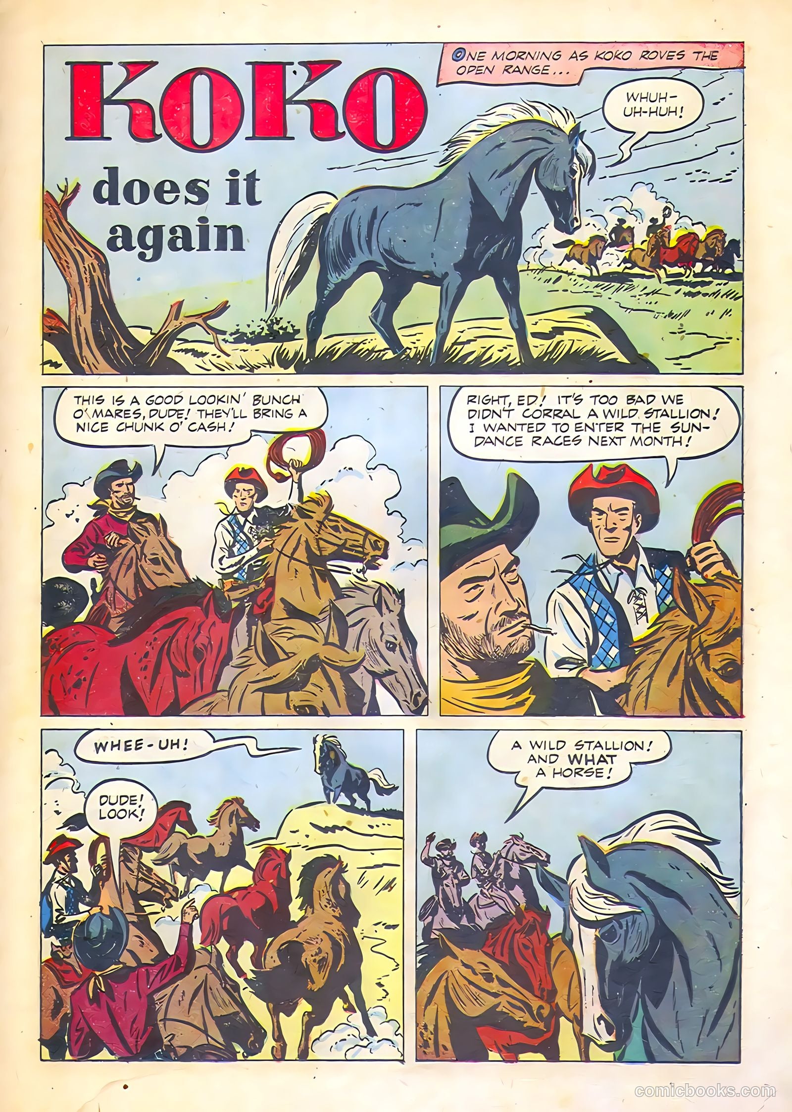 Rex Allen #12 (1954) — page 19 of 36