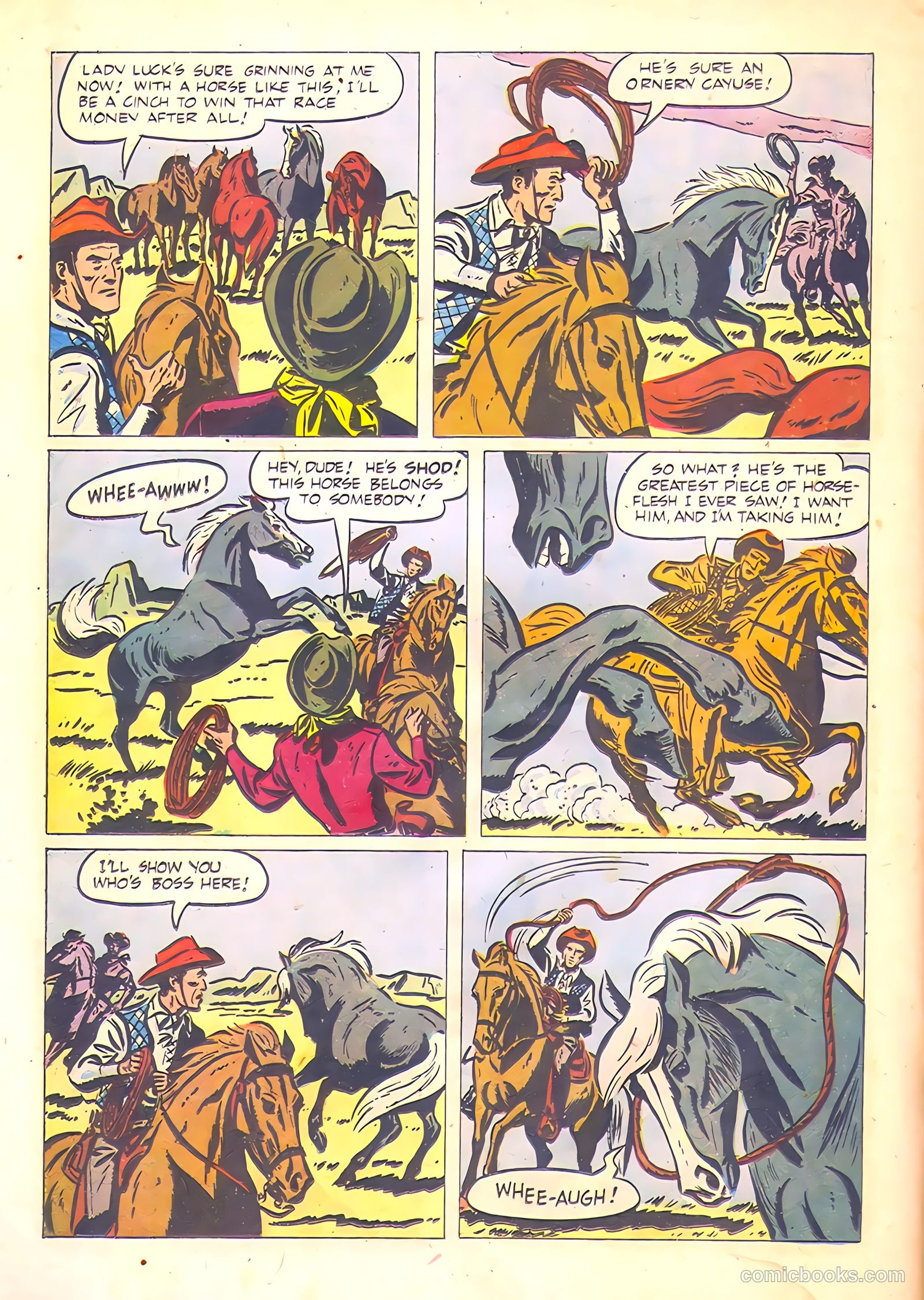 Rex Allen #12 (1954) — page 20 of 36