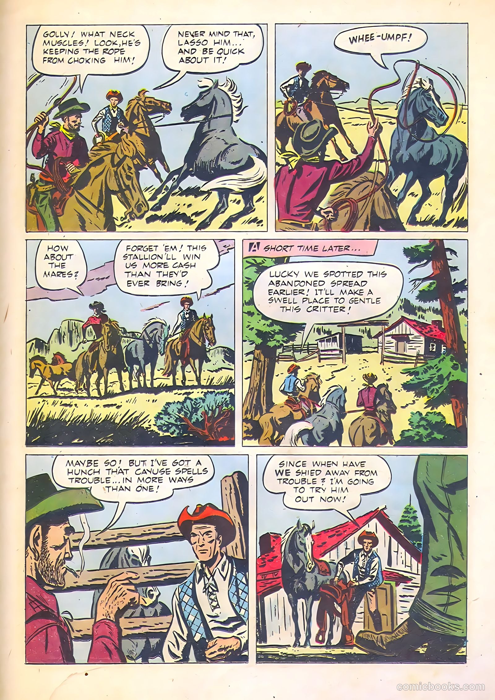 Rex Allen #12 (1954) — page 21 of 36