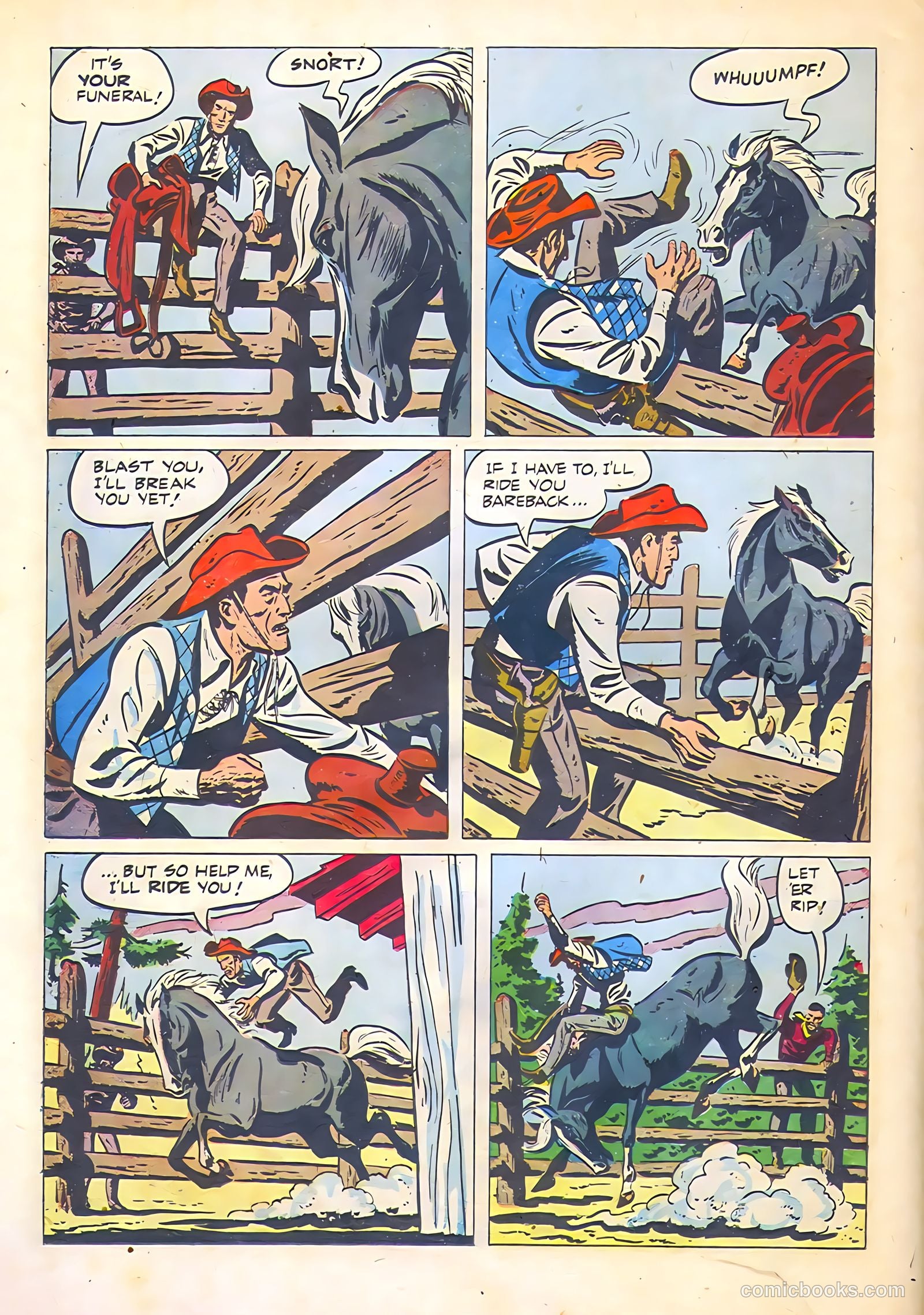 Rex Allen #12 (1954) — page 22 of 36