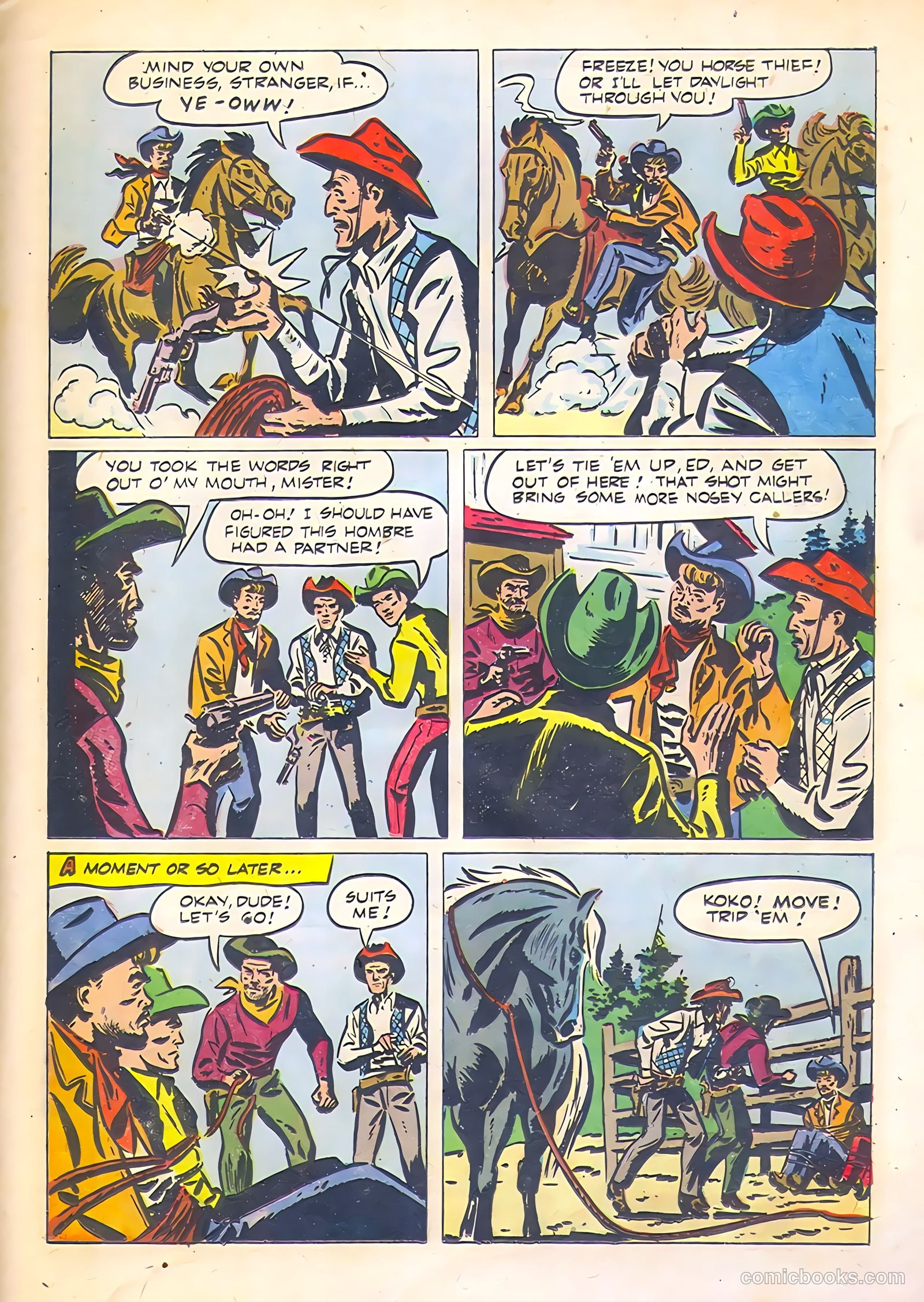 Rex Allen #12 (1954) — page 25 of 36