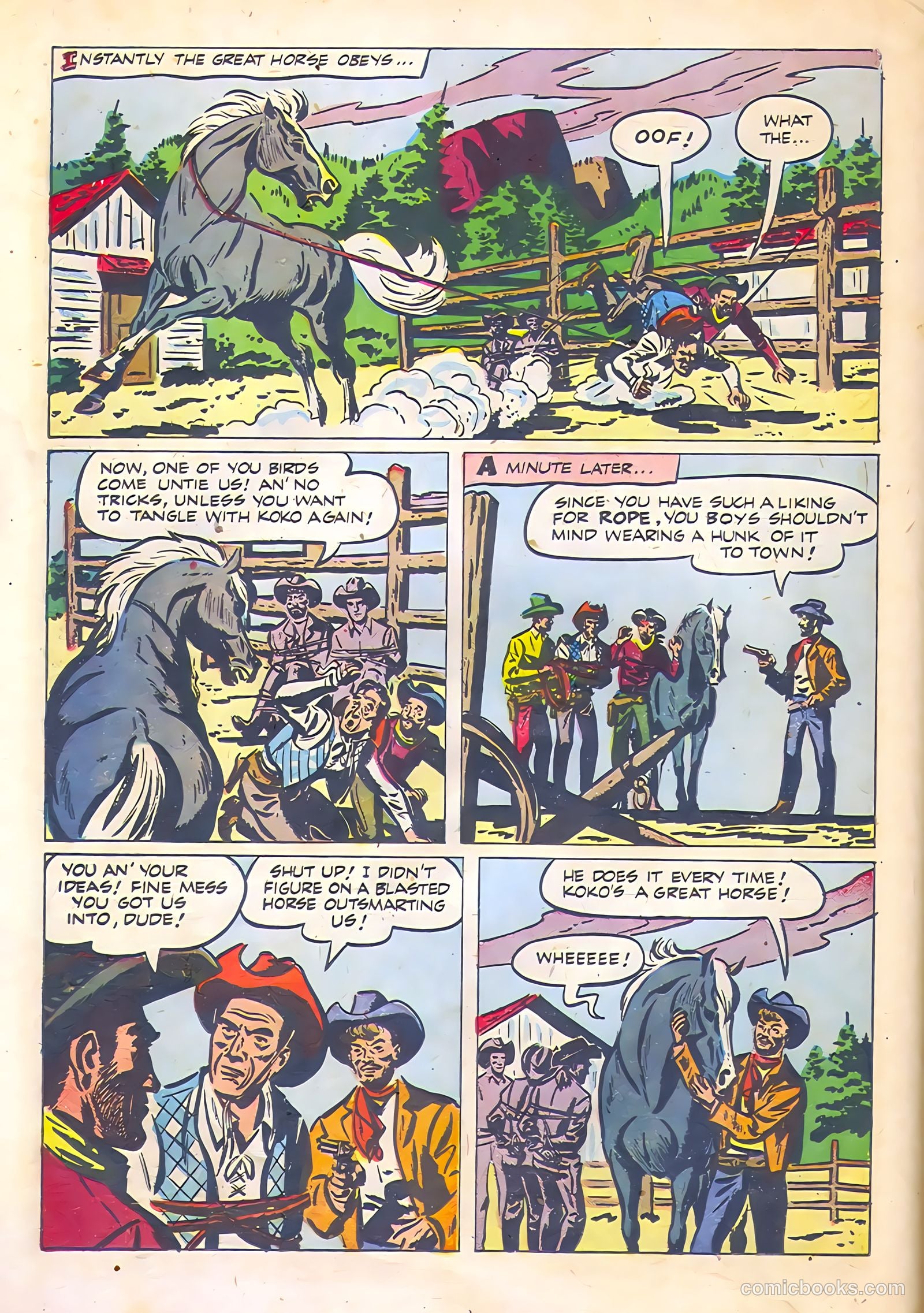 Rex Allen #12 (1954) — page 26 of 36