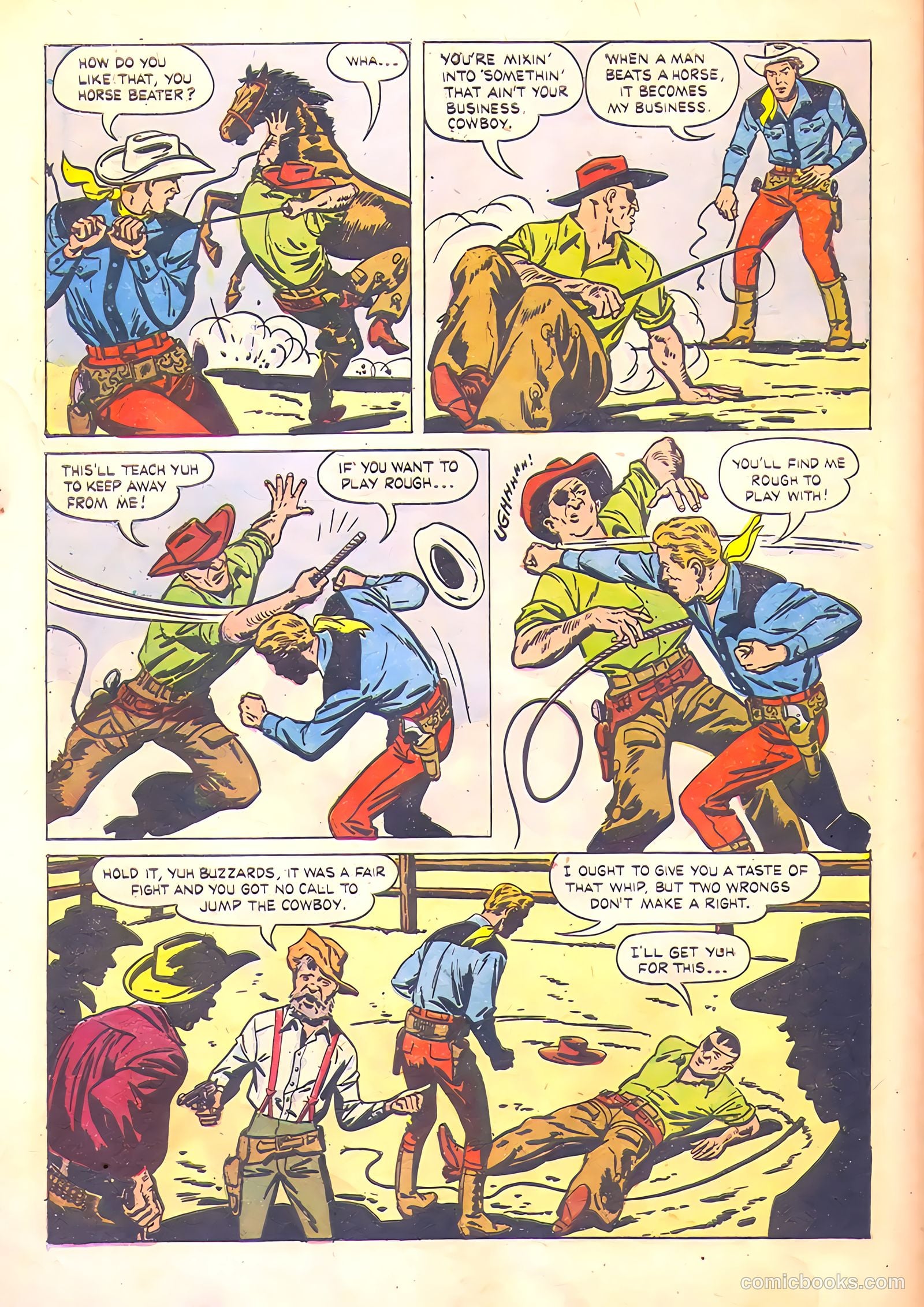Rex Allen #12 (1954) — page 28 of 36