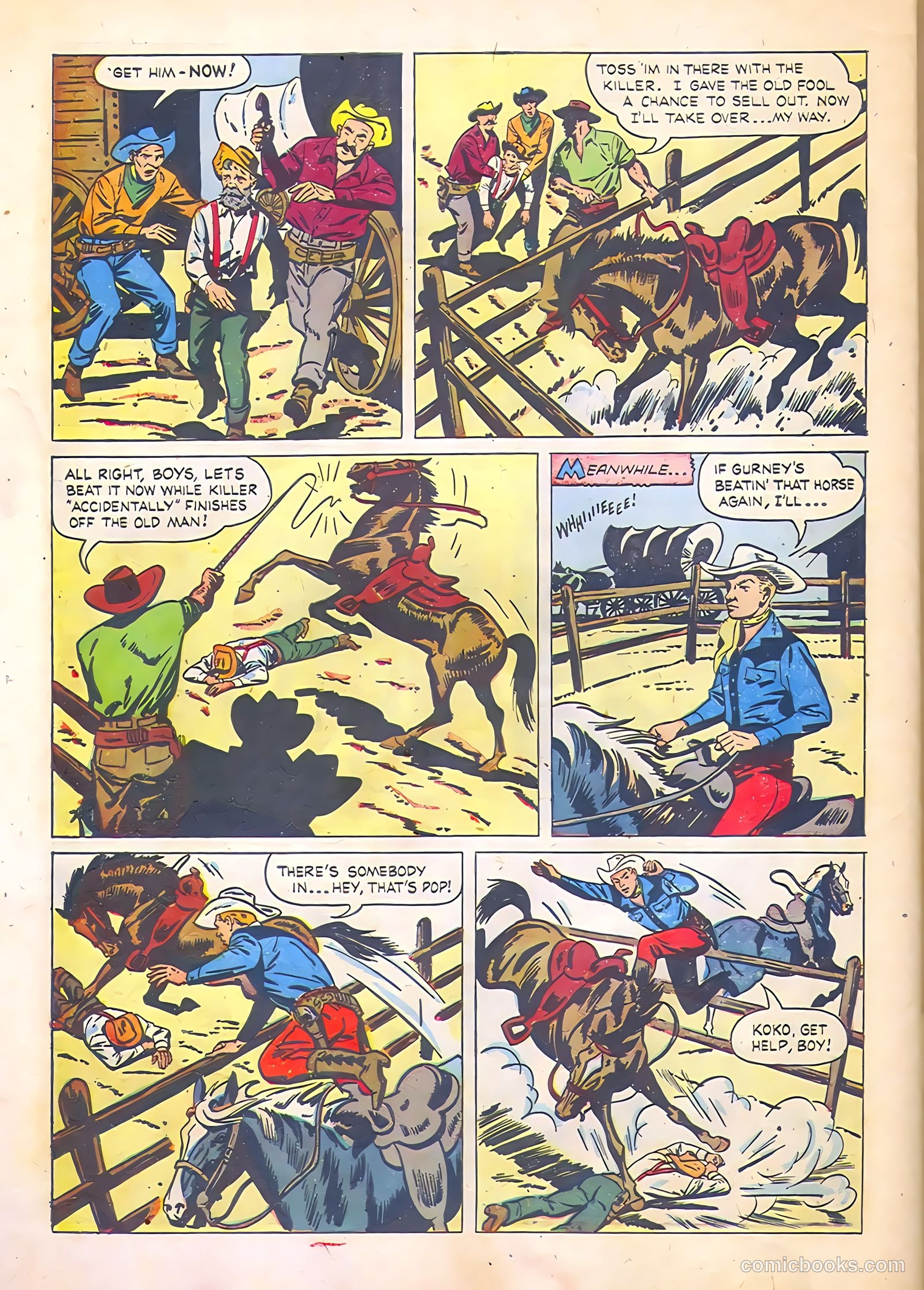 Rex Allen #12 (1954) — page 30 of 36