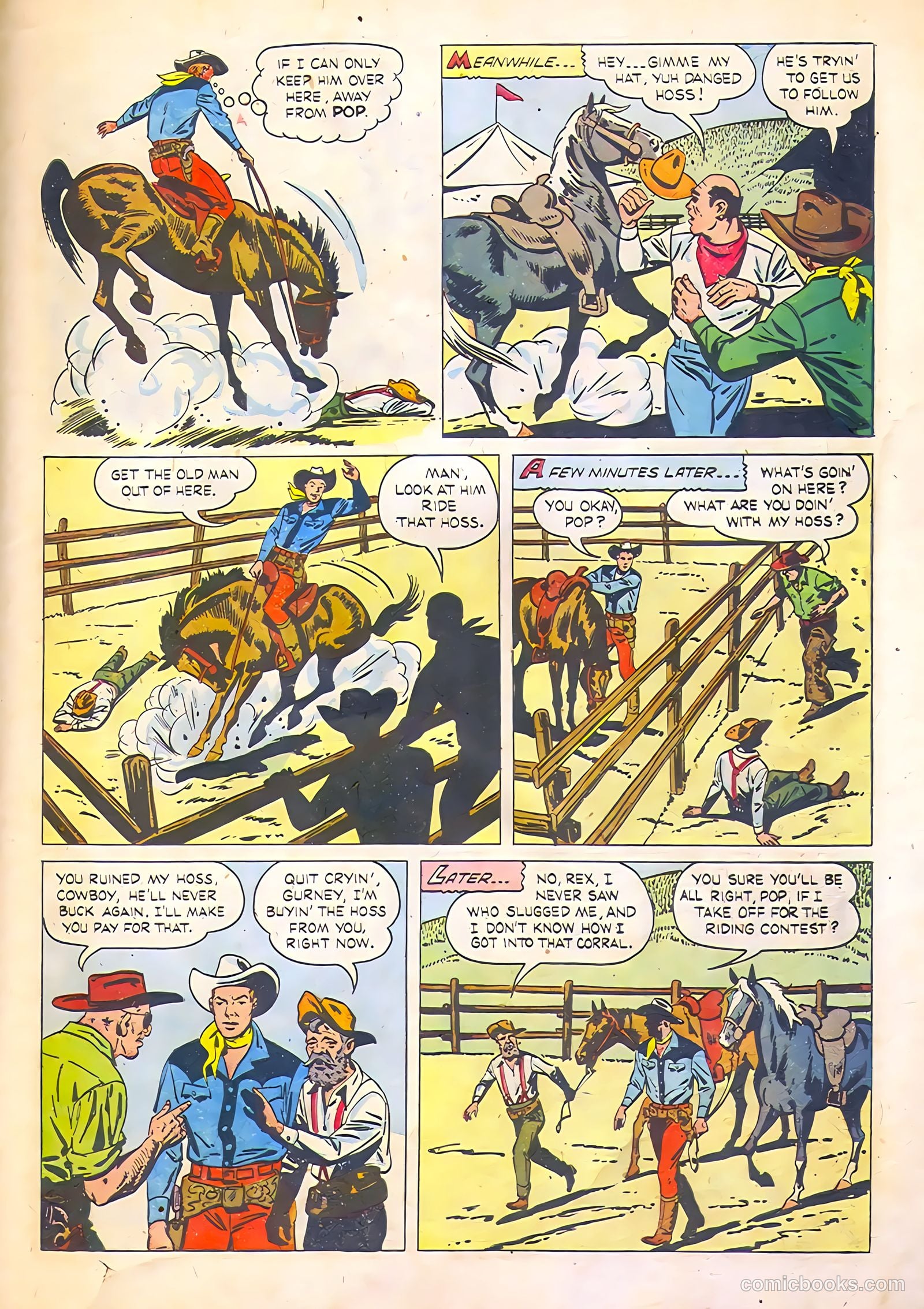 Rex Allen #12 (1954) — page 31 of 36