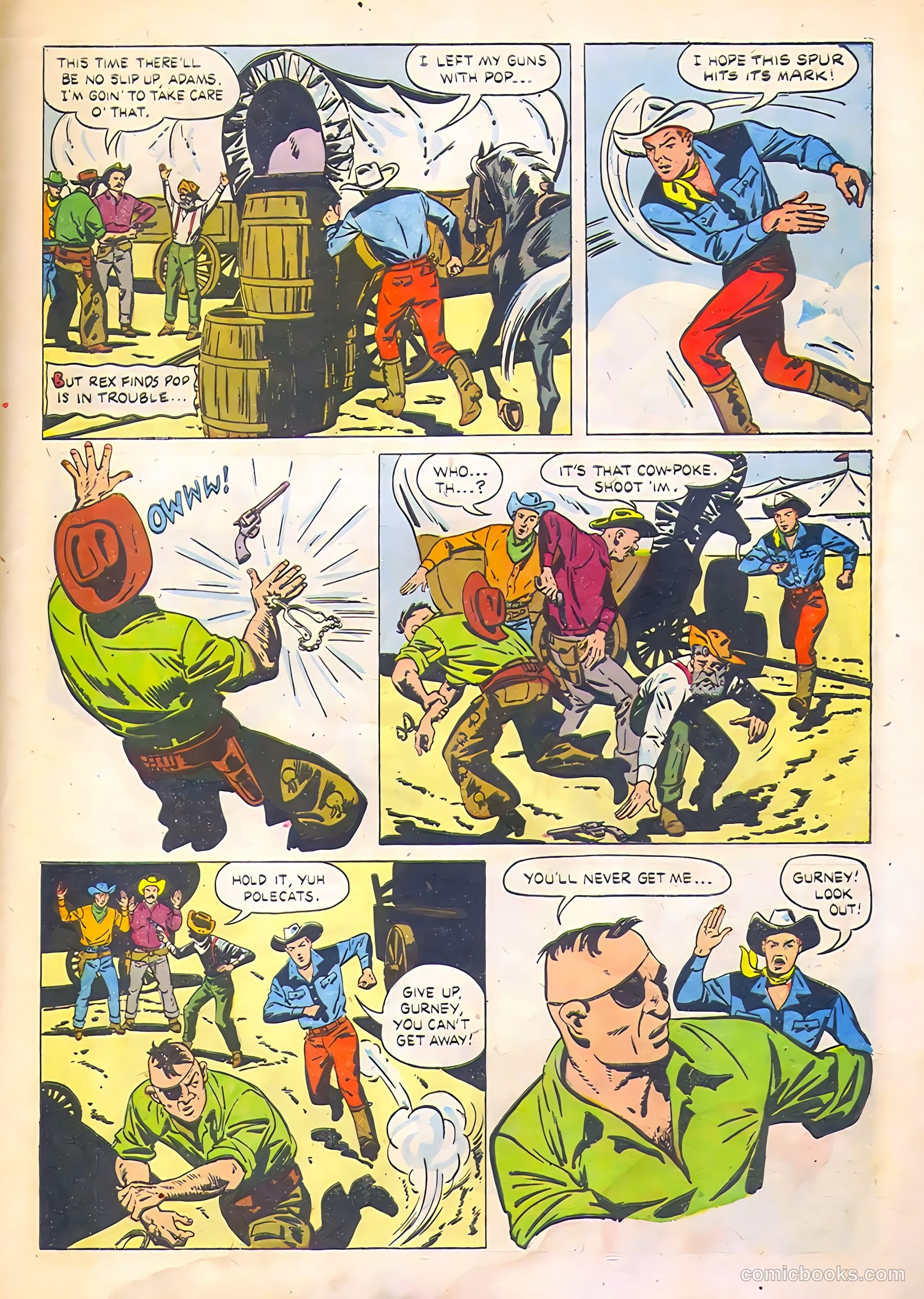 Rex Allen #12 (1954) — page 33 of 36