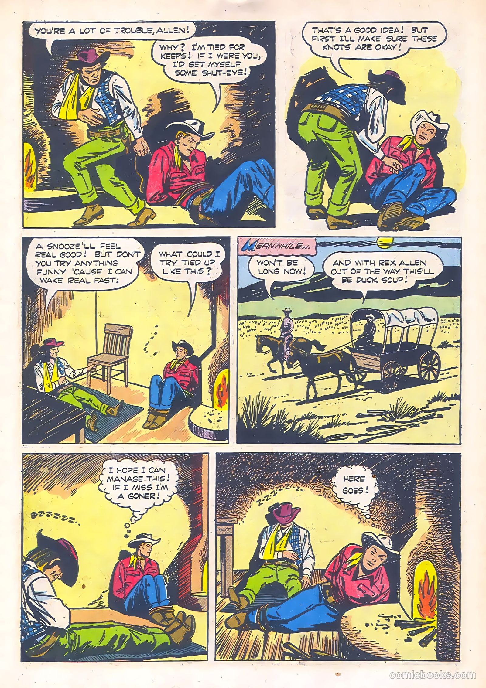 Rex Allen #13 (1954) — page 10 of 36