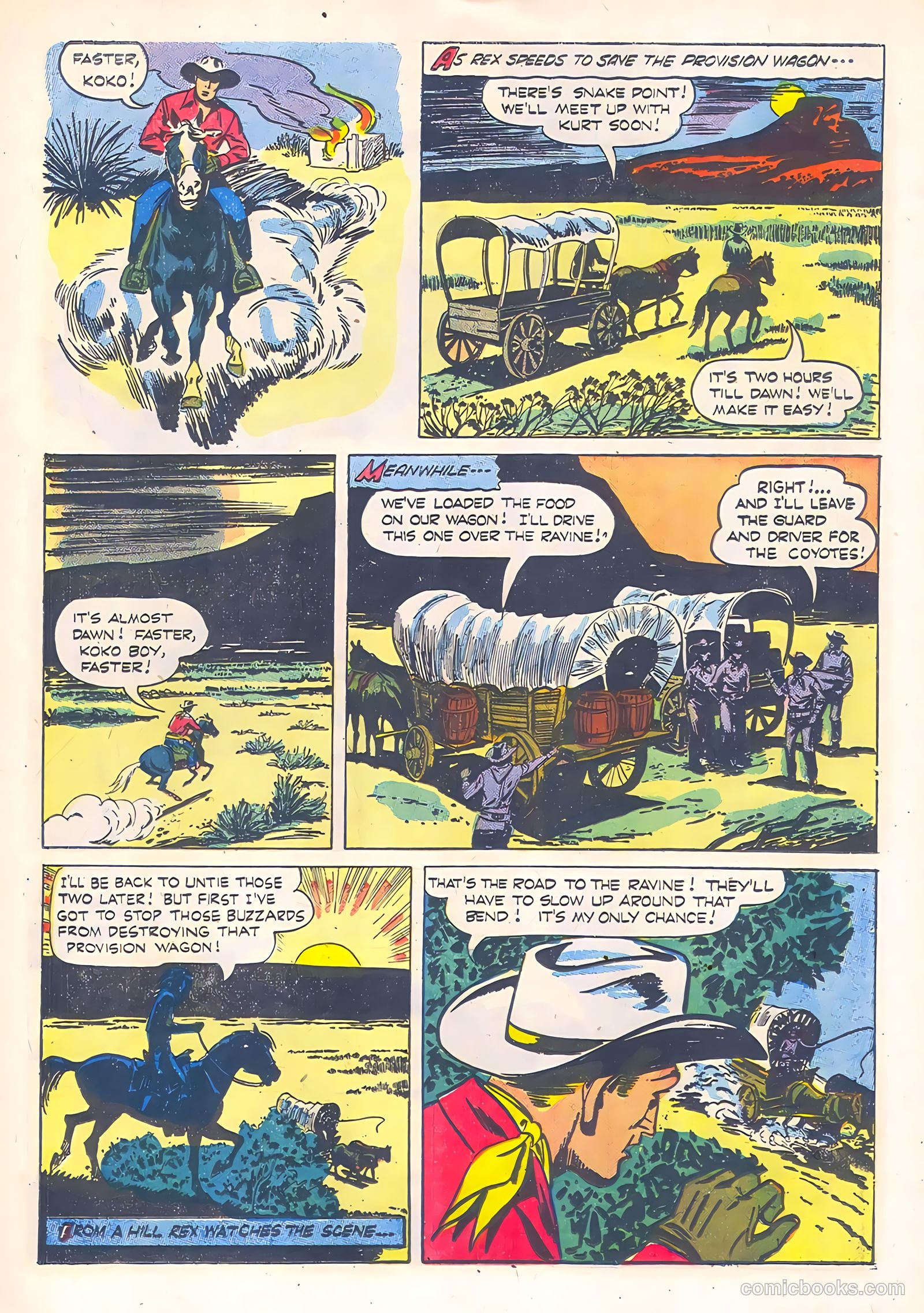 Rex Allen #13 (1954) — page 13 of 36