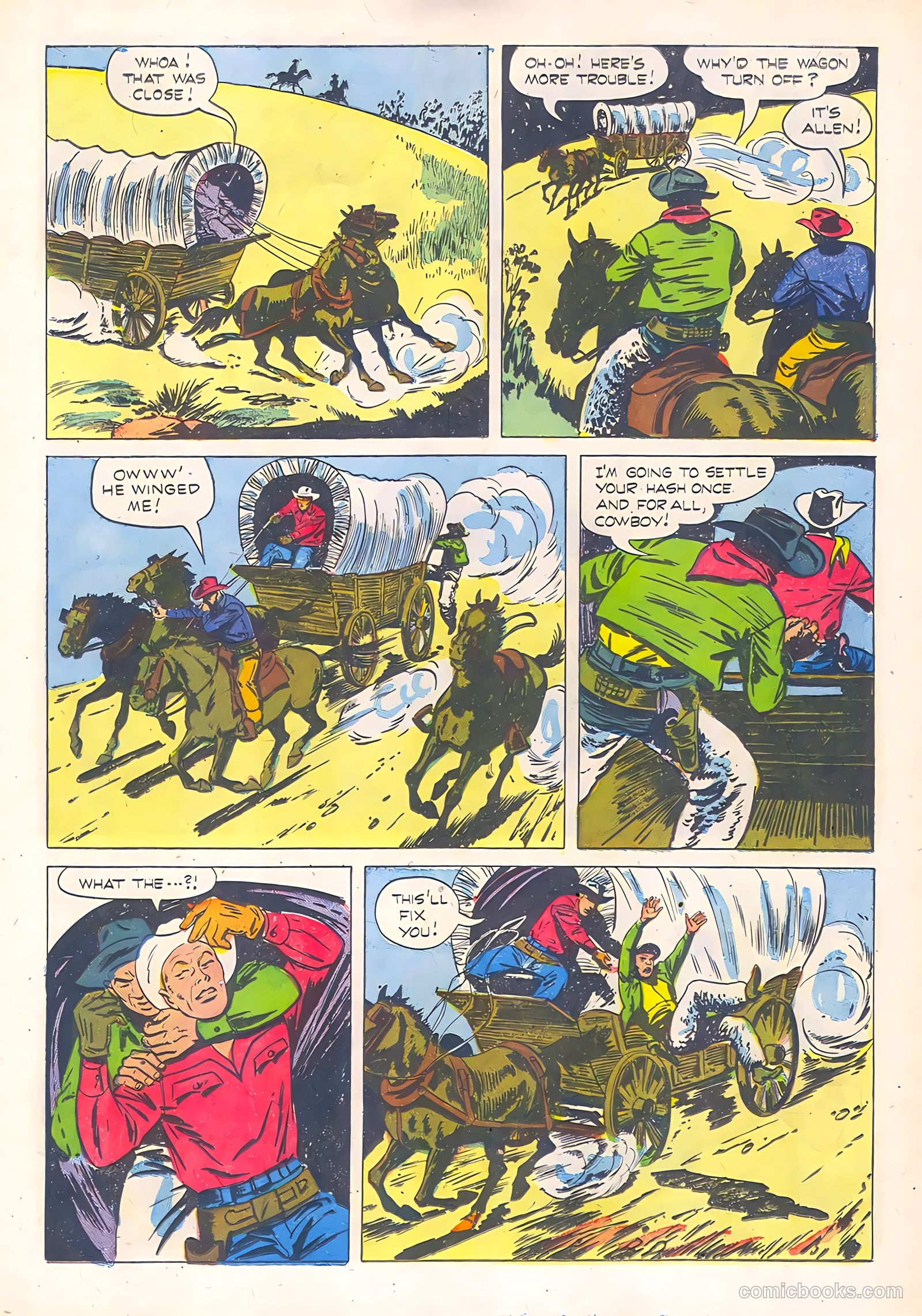 Rex Allen #13 (1954) — page 16 of 36