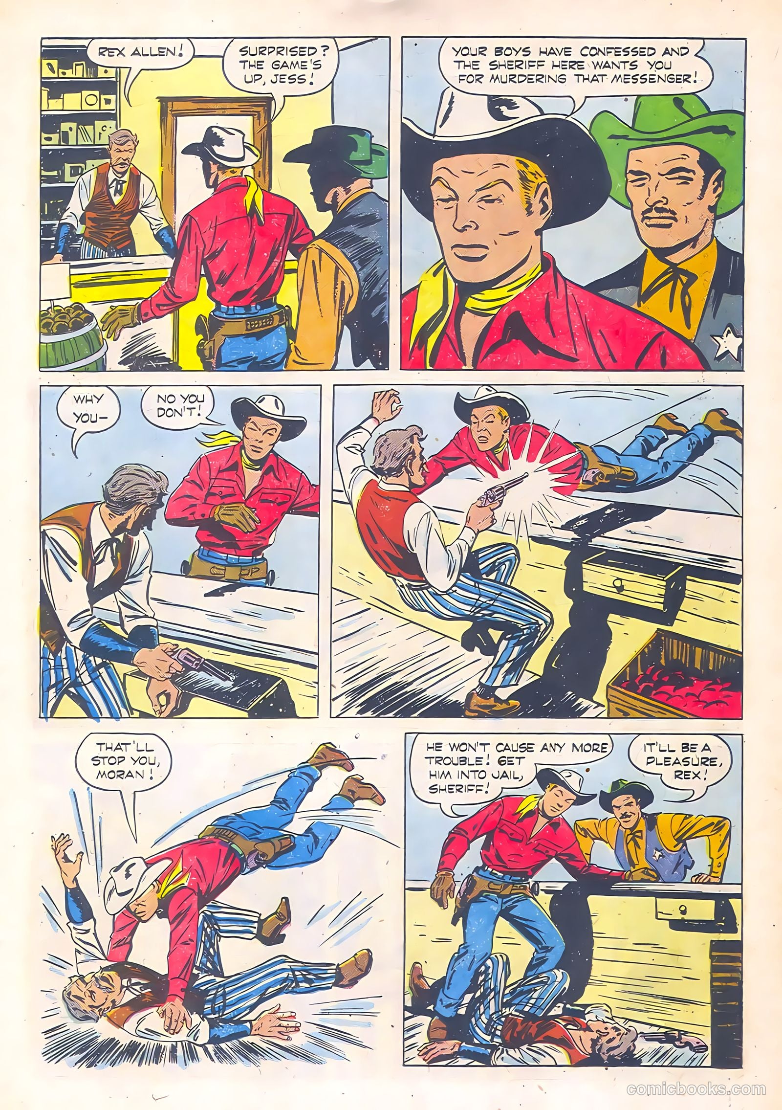 Rex Allen #13 (1954) — page 18 of 36