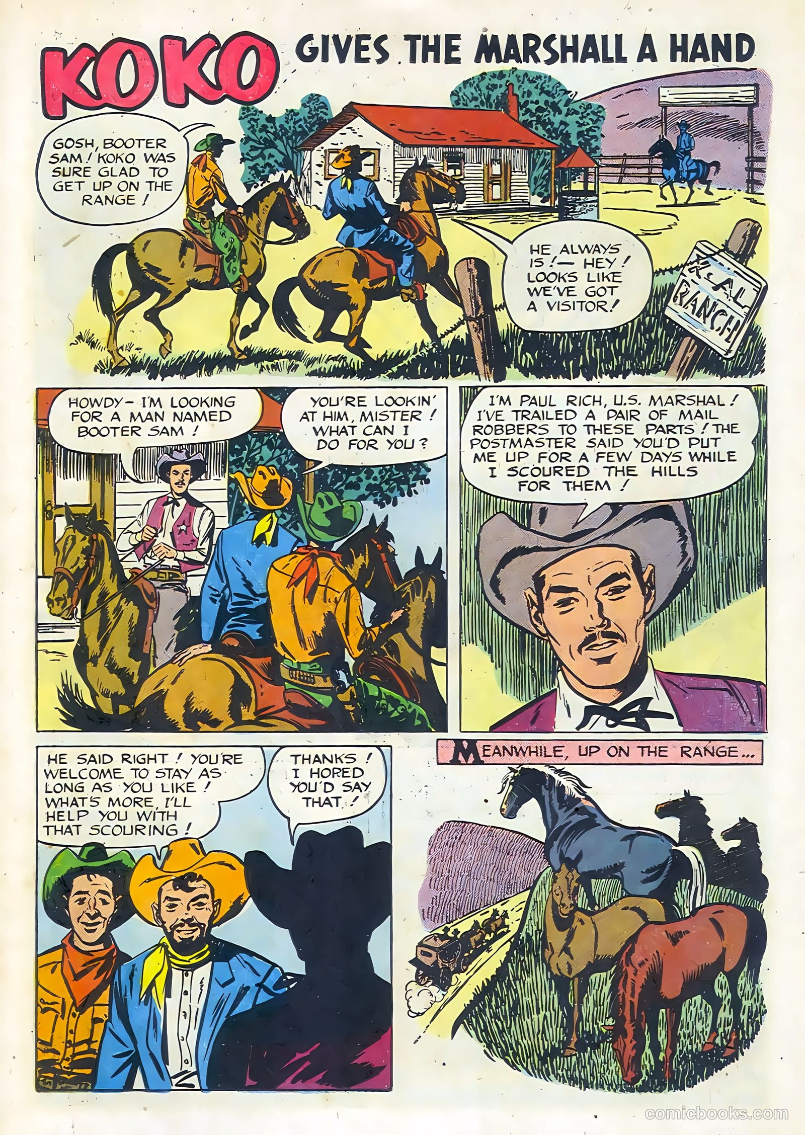 Rex Allen #13 (1954) — page 19 of 36