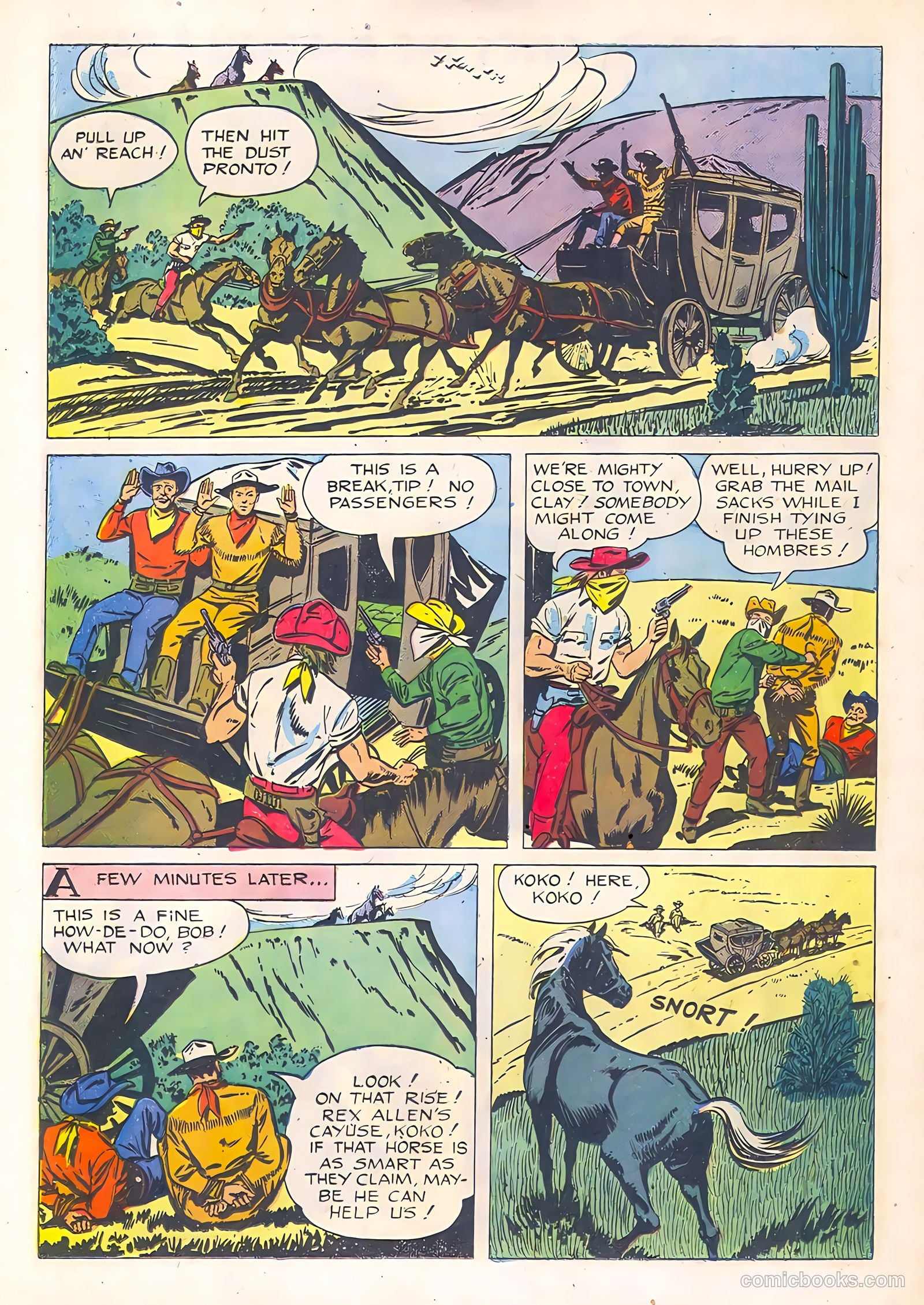 Rex Allen #13 (1954) — page 20 of 36
