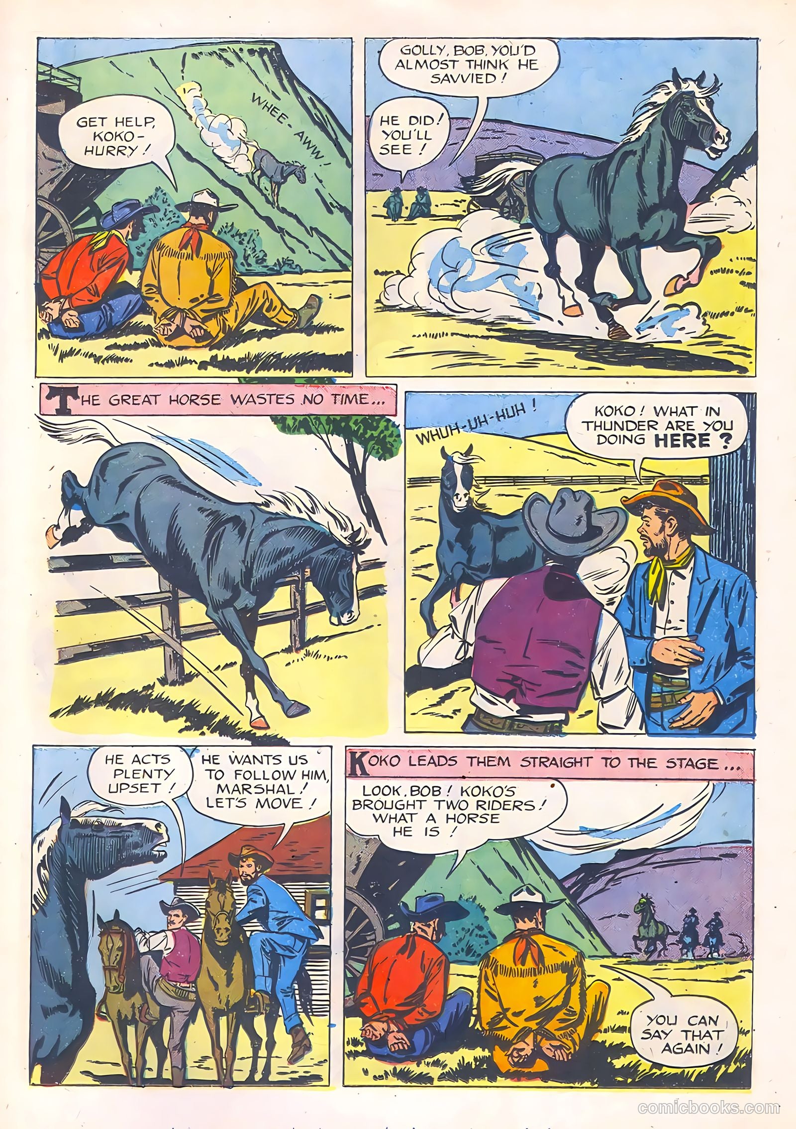 Rex Allen #13 (1954) — page 21 of 36