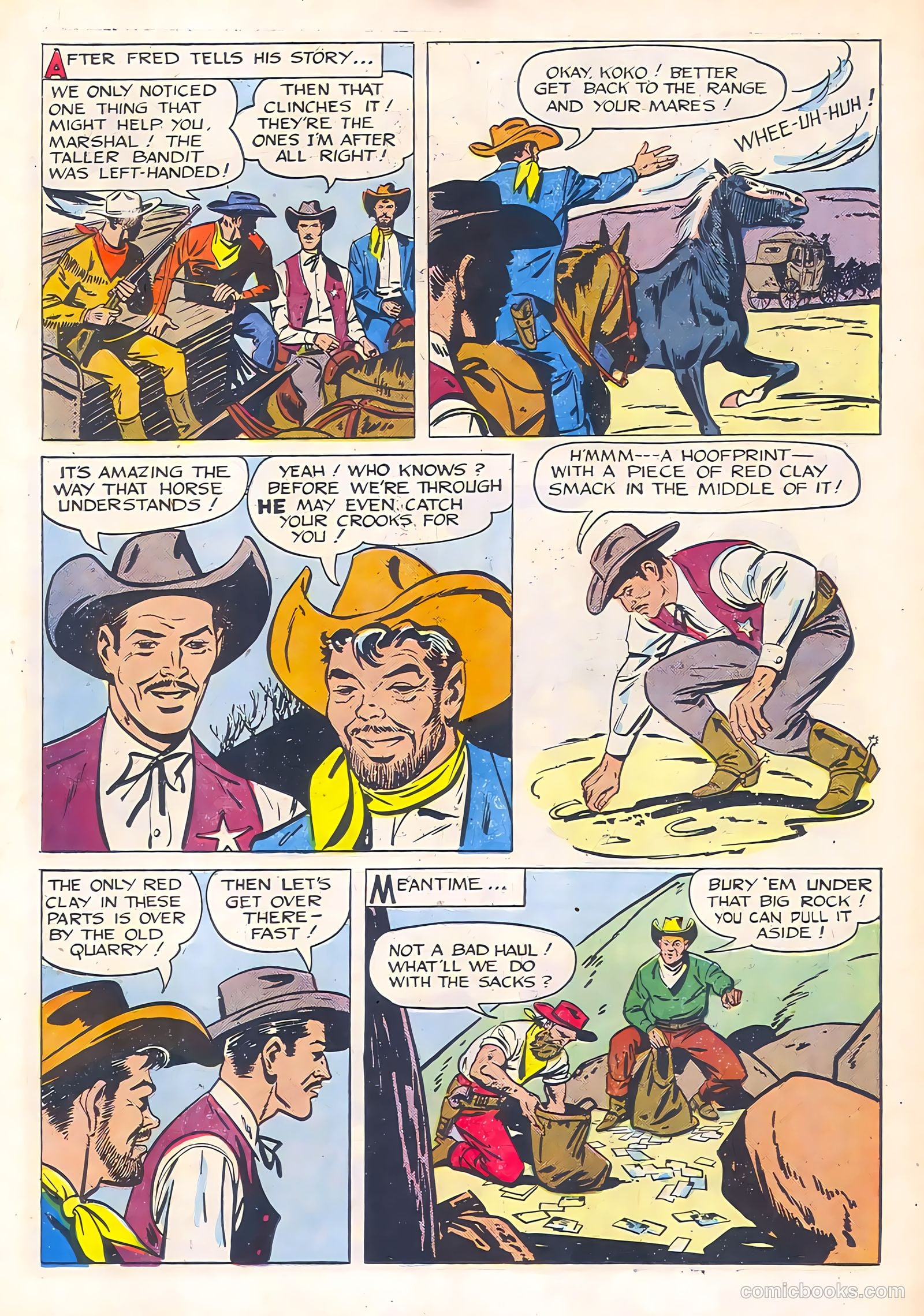 Rex Allen #13 (1954) — page 22 of 36