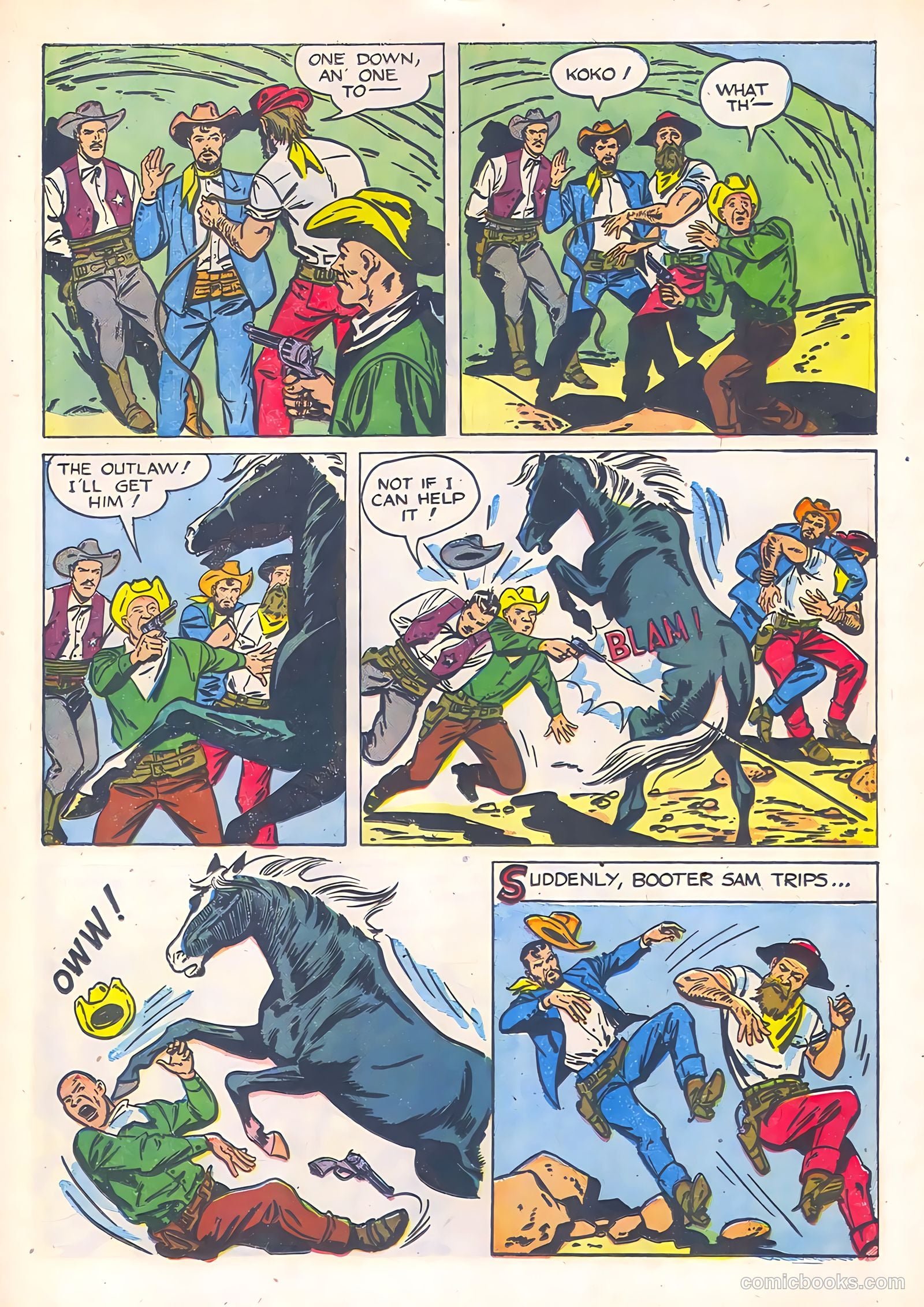 Rex Allen #13 (1954) — page 25 of 36