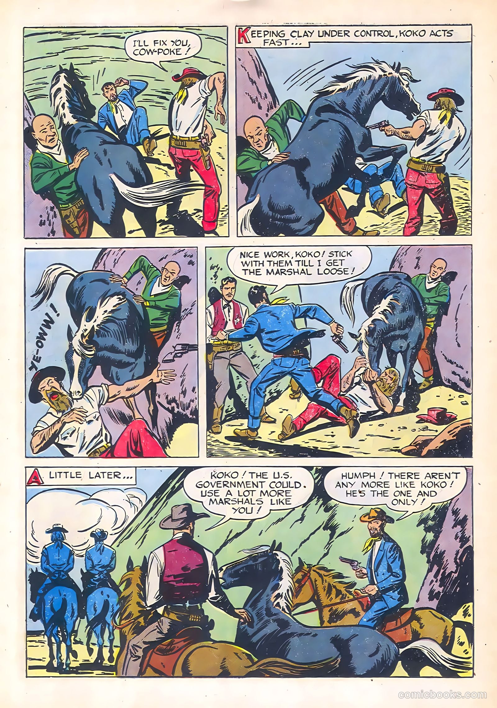 Rex Allen #13 (1954) — page 26 of 36
