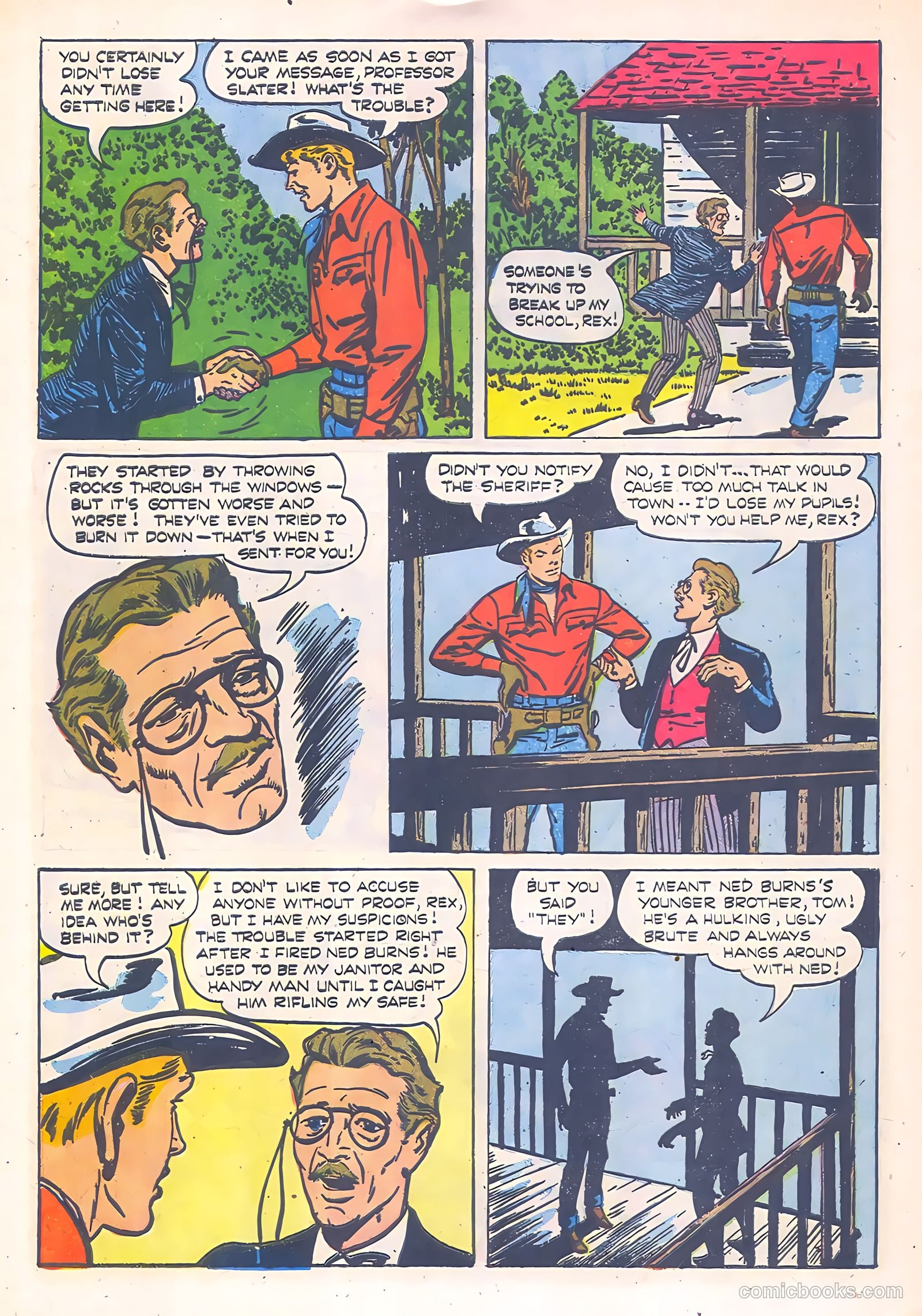 Rex Allen #13 (1954) — page 28 of 36