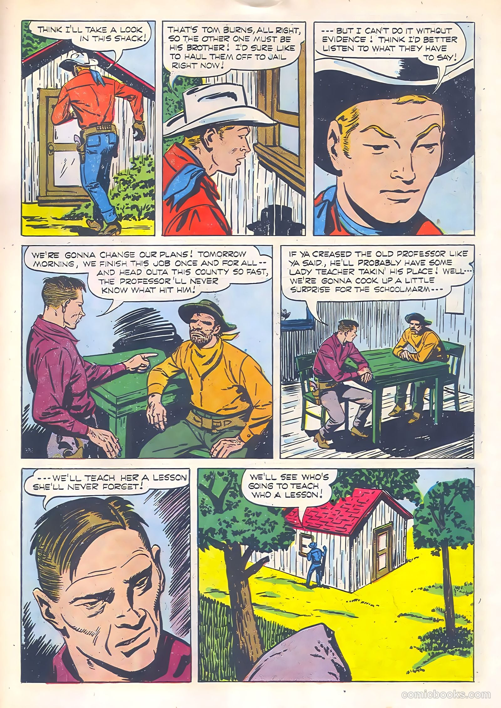 Rex Allen #13 (1954) — page 31 of 36