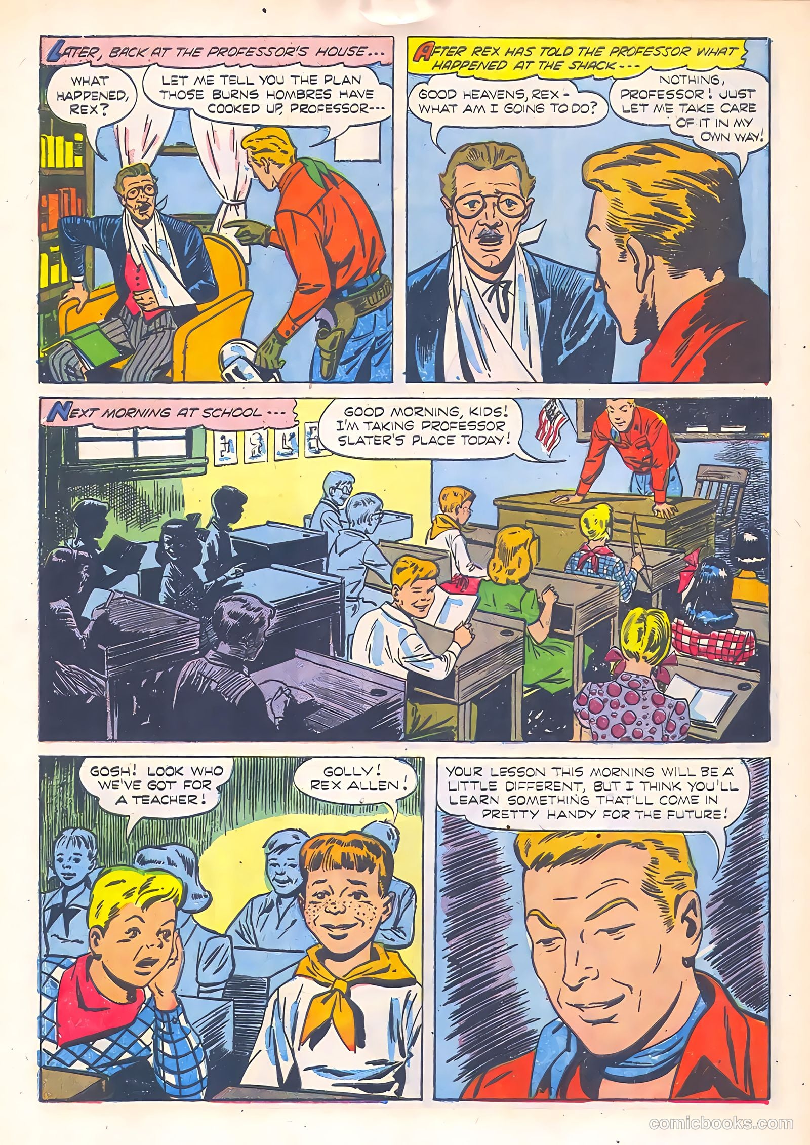 Rex Allen #13 (1954) — page 32 of 36