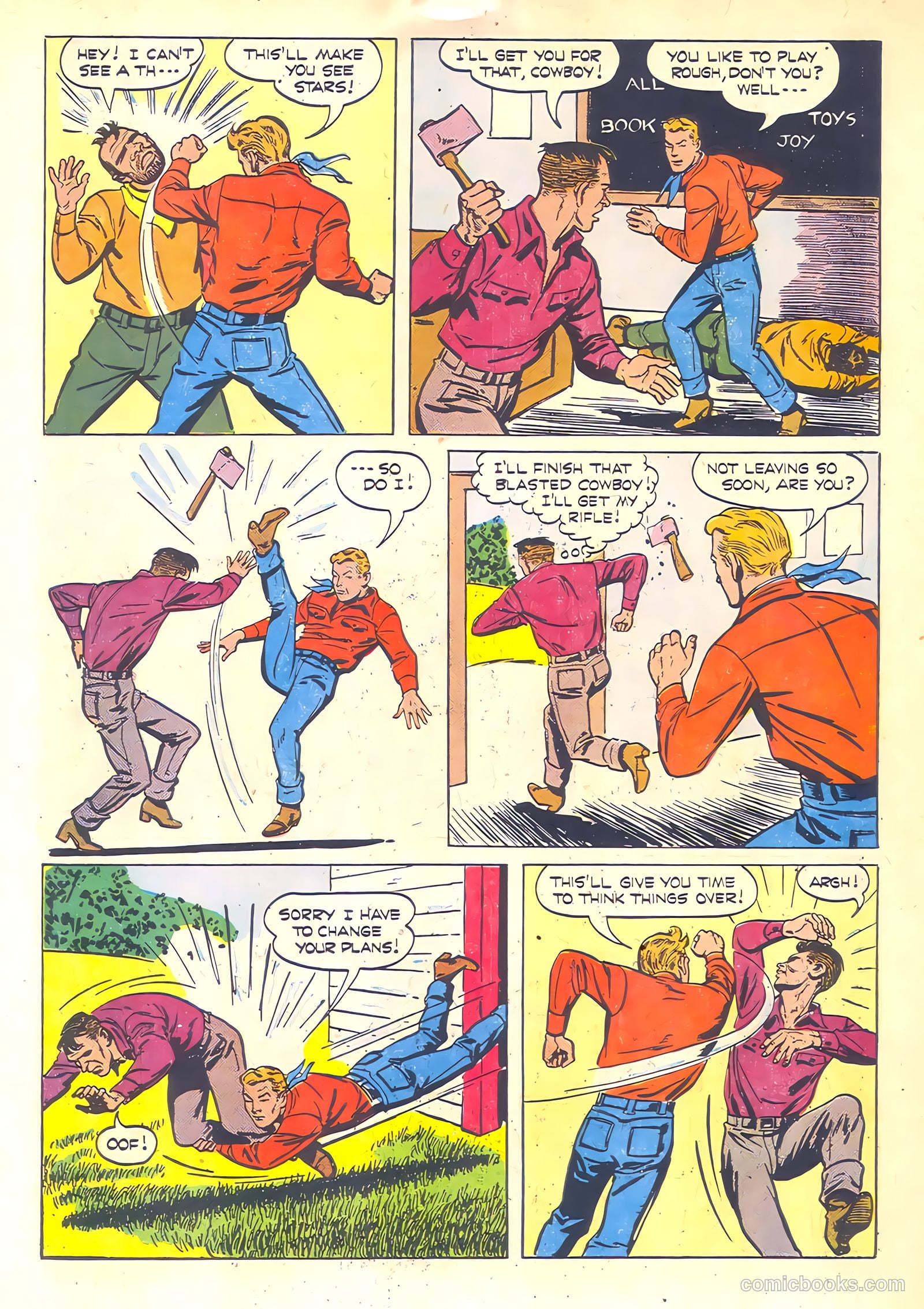 Rex Allen #13 (1954) — page 34 of 36