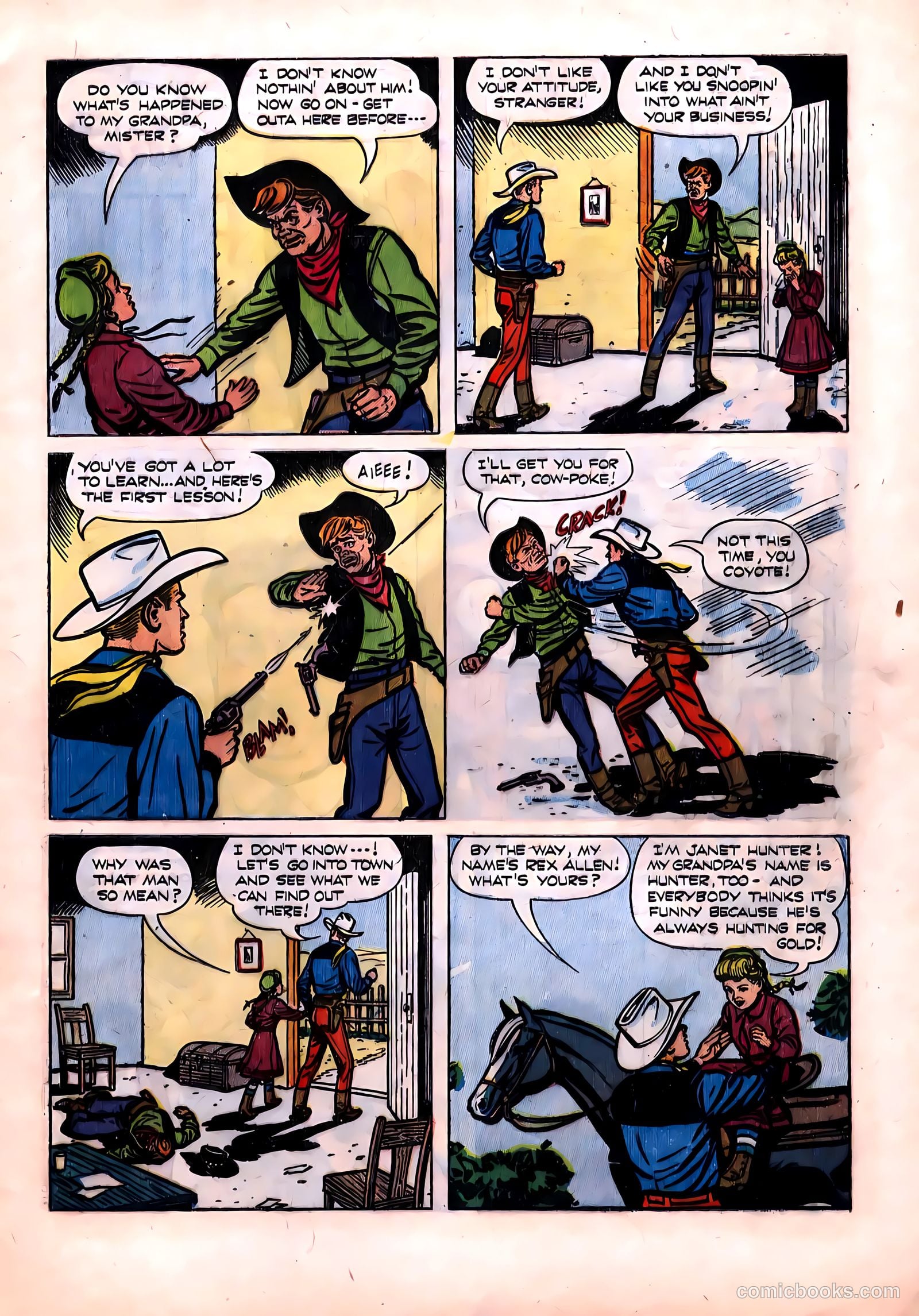 Rex Allen #14 (1954) — page 5 of 36