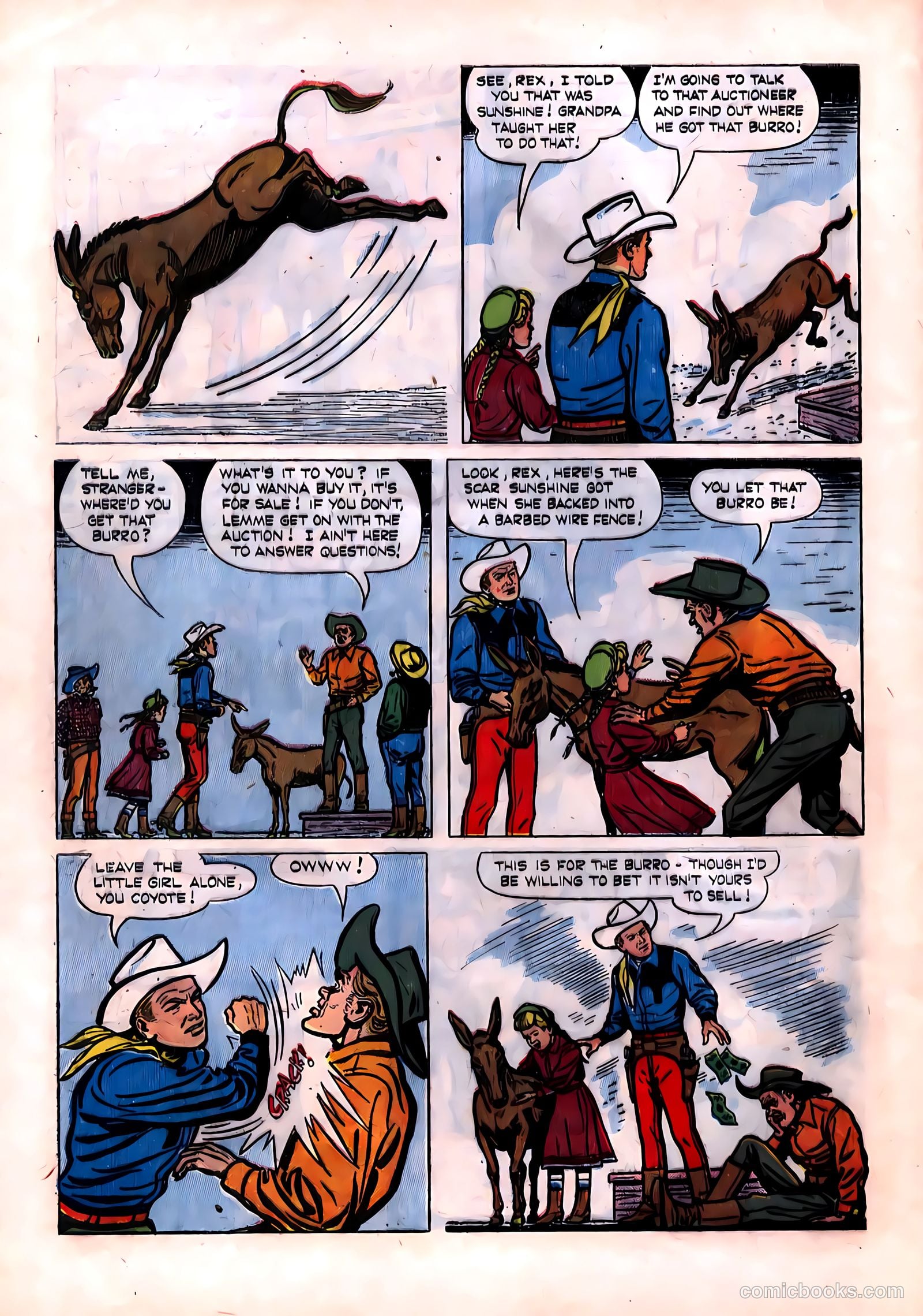 Rex Allen #14 (1954) — page 8 of 36