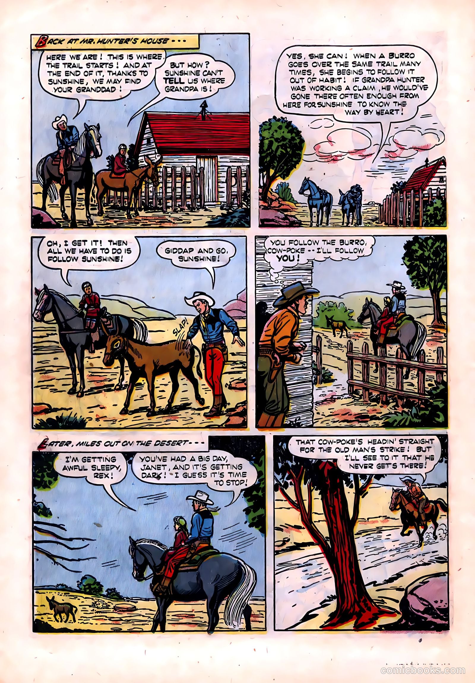 Rex Allen #14 (1954) — page 10 of 36