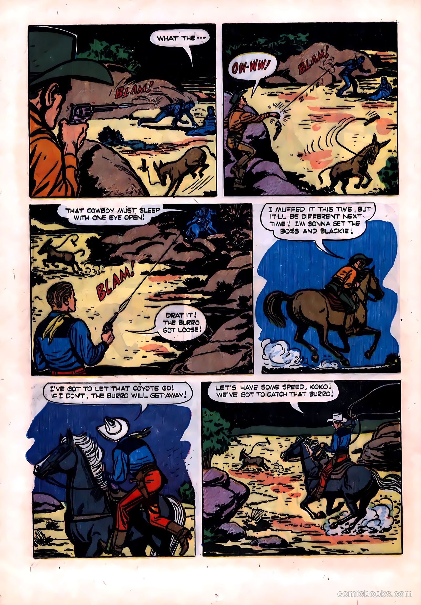 Rex Allen #14 (1954) — page 12 of 36