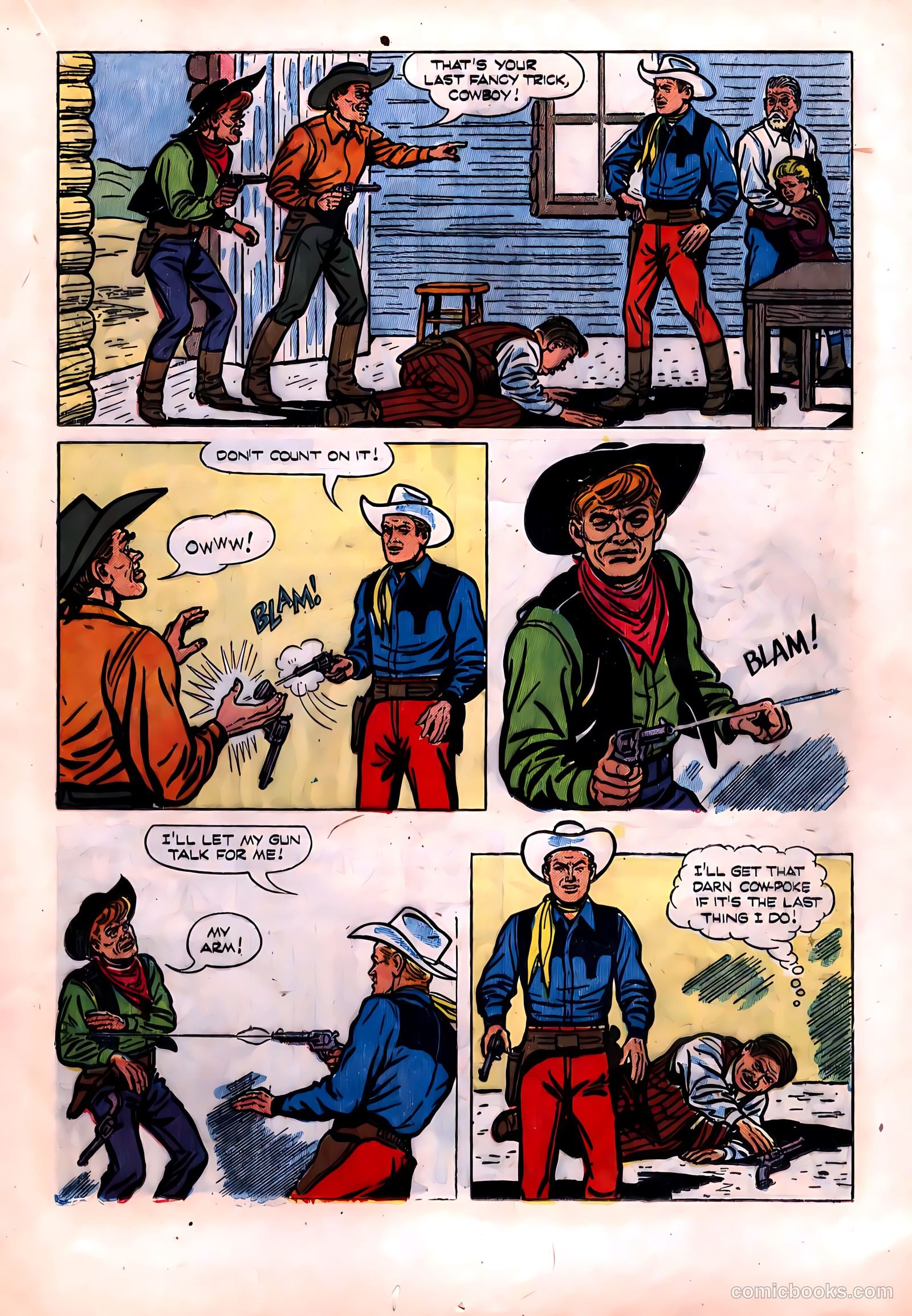 Rex Allen #14 (1954) — page 17 of 36