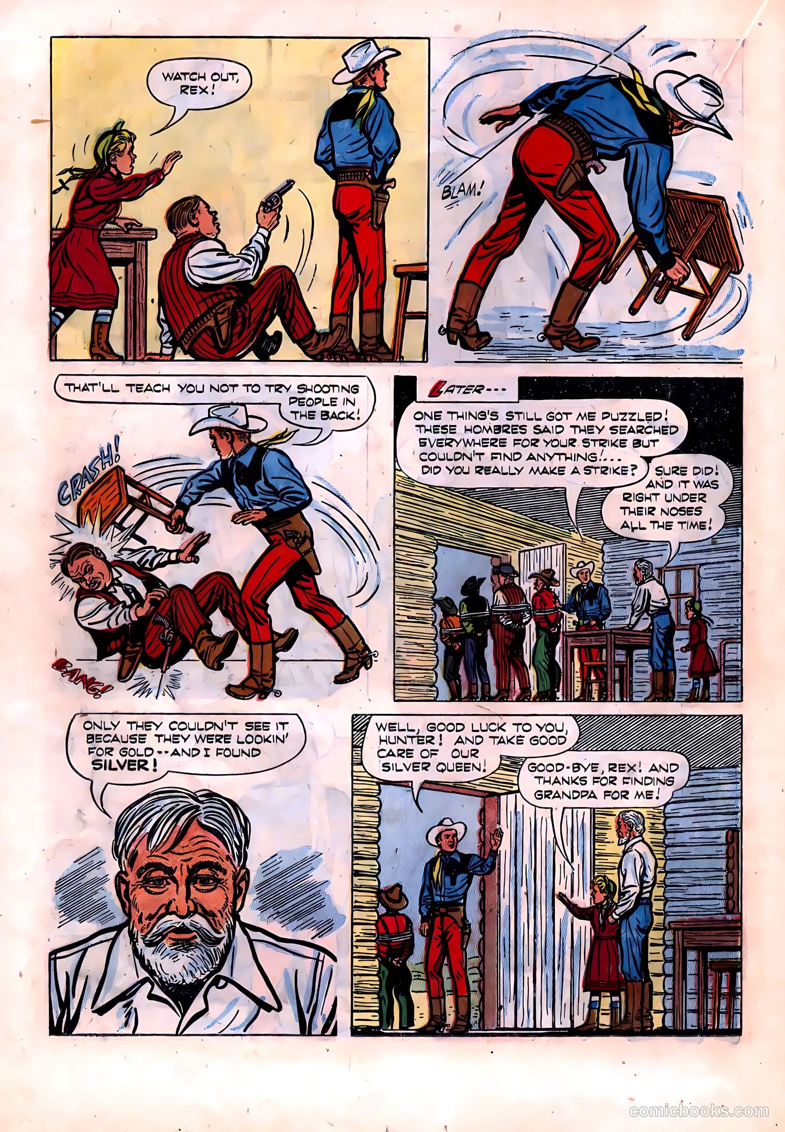 Rex Allen #14 (1954) — page 18 of 36