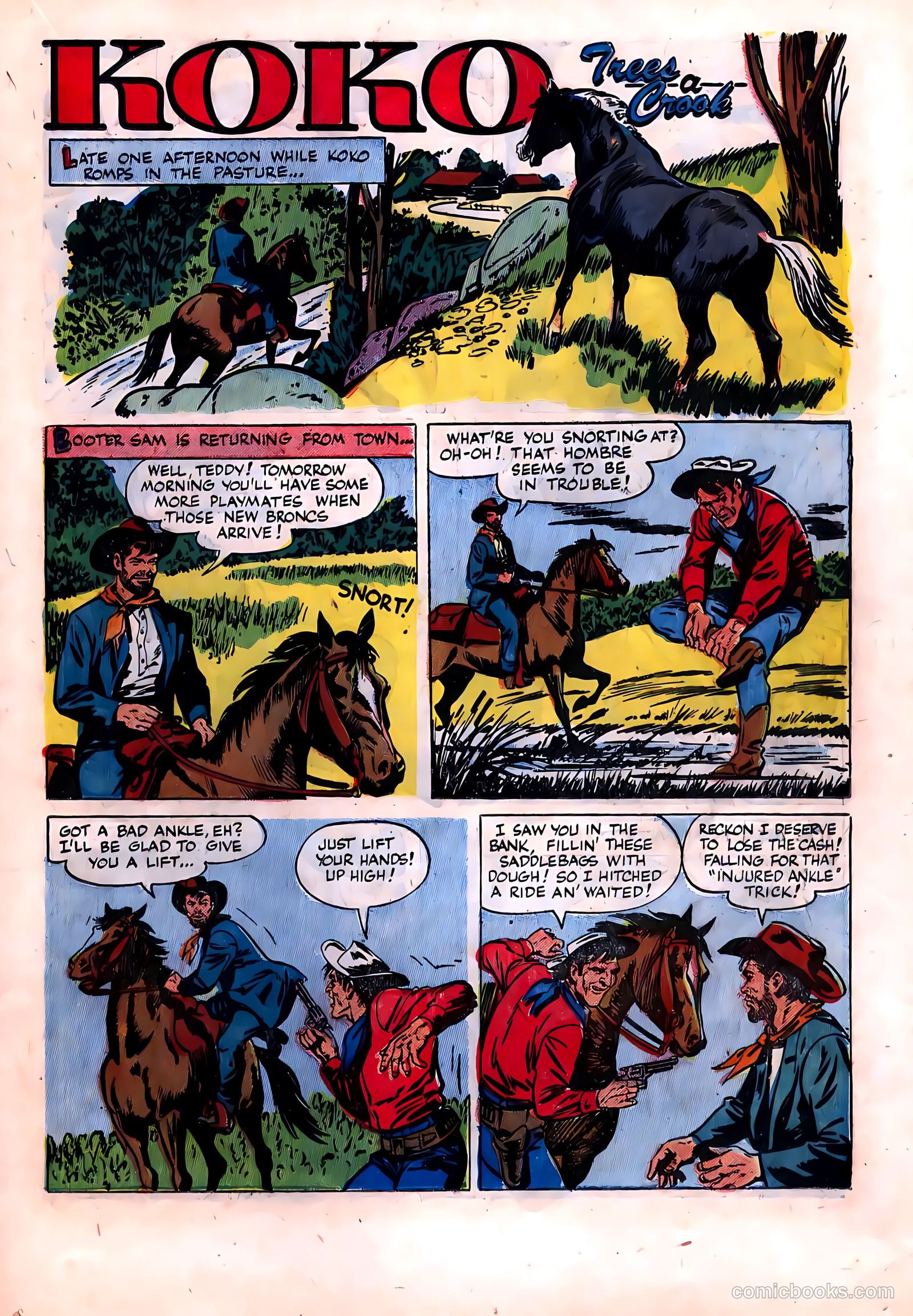 Rex Allen #14 (1954) — page 19 of 36