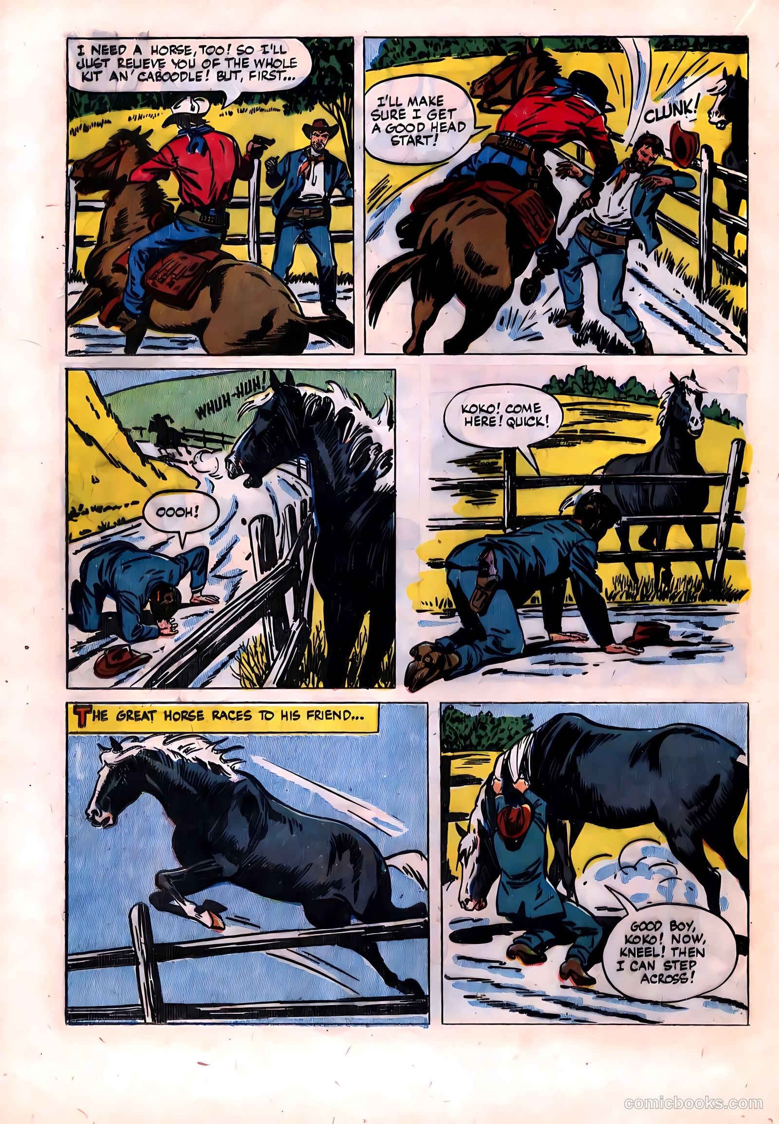 Rex Allen #14 (1954) — page 20 of 36