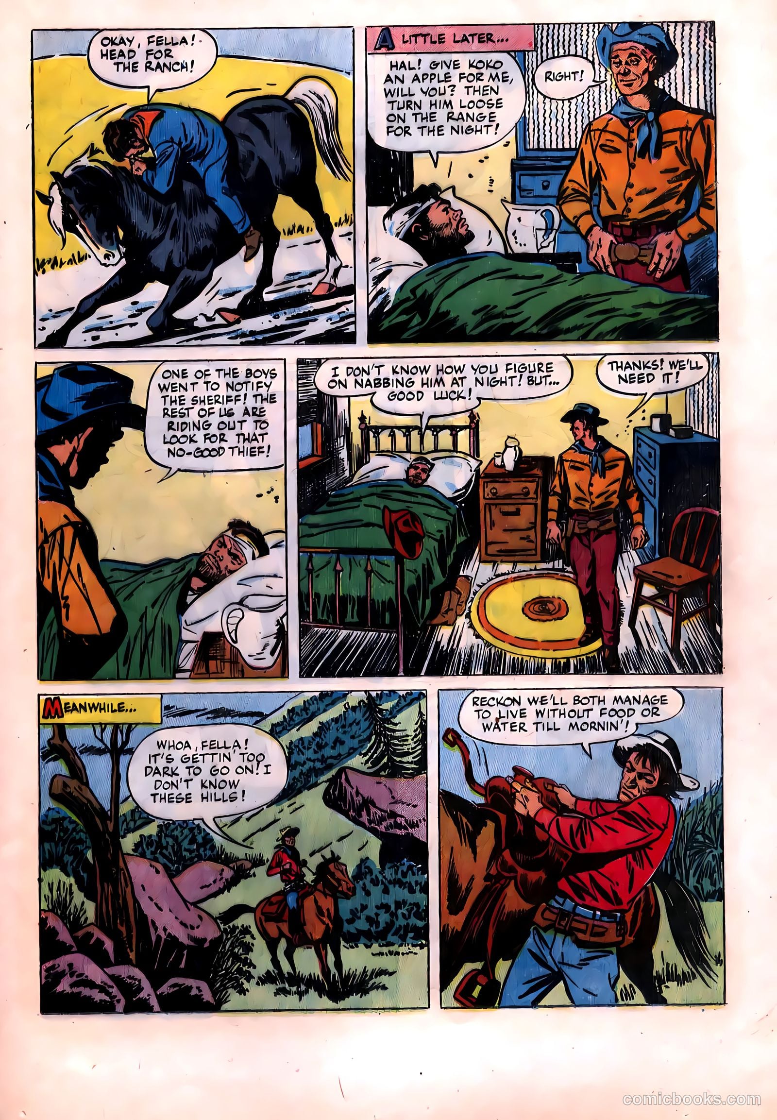 Rex Allen #14 (1954) — page 21 of 36
