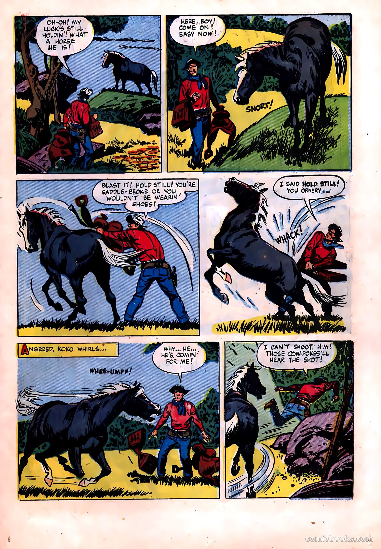 Rex Allen #14 (1954) — page 23 of 36
