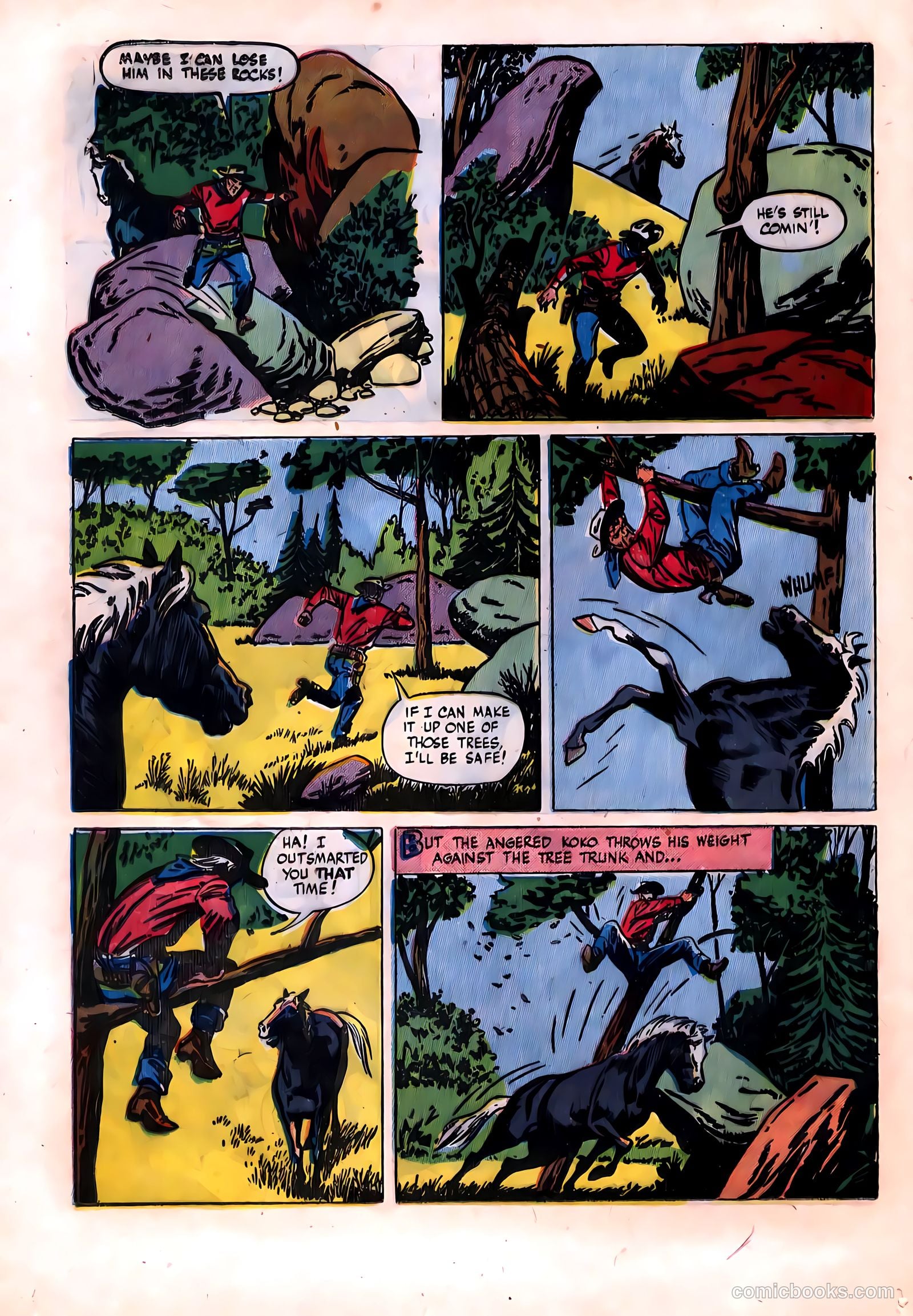 Rex Allen #14 (1954) — page 24 of 36