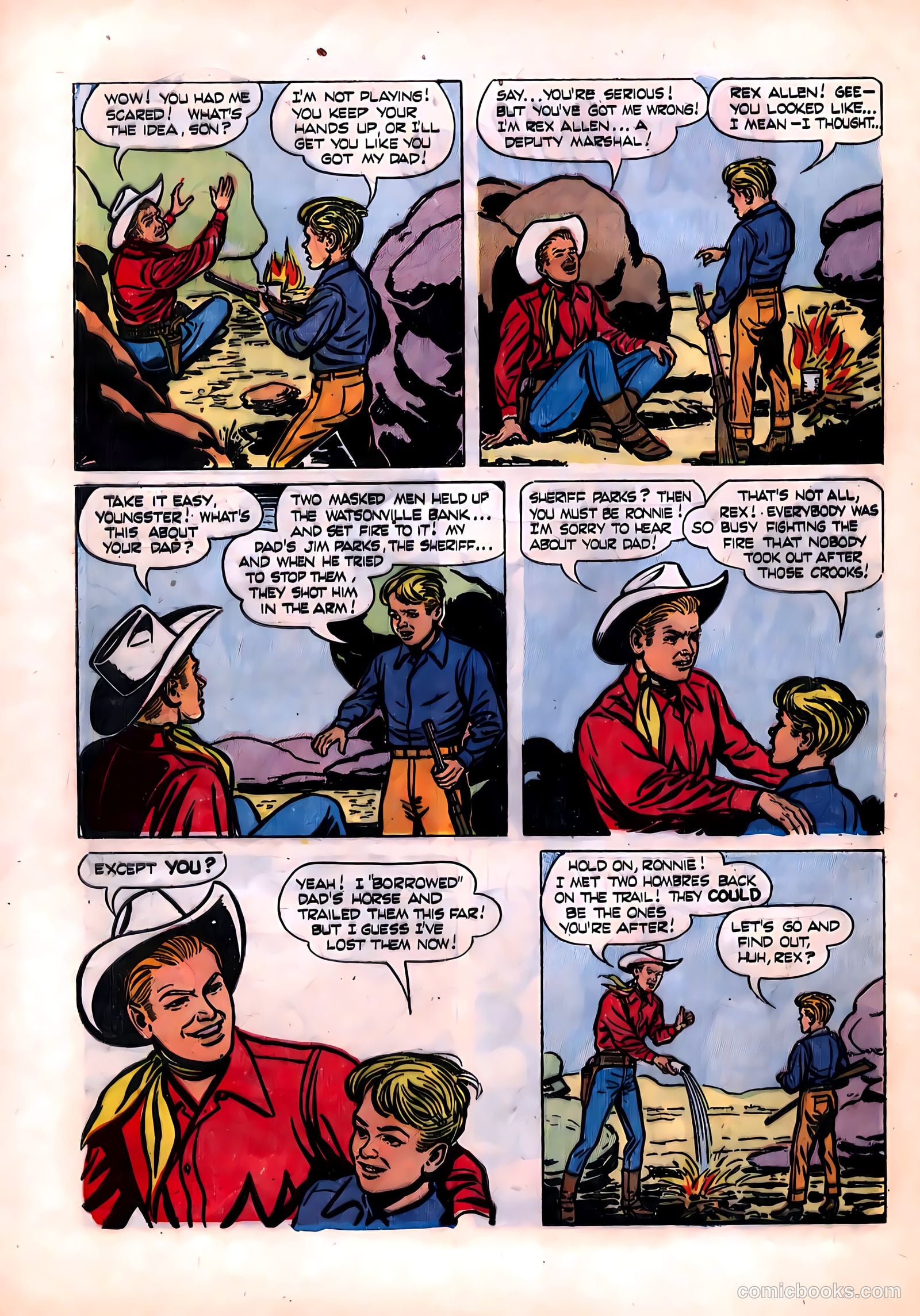 Rex Allen #14 (1954) — page 28 of 36