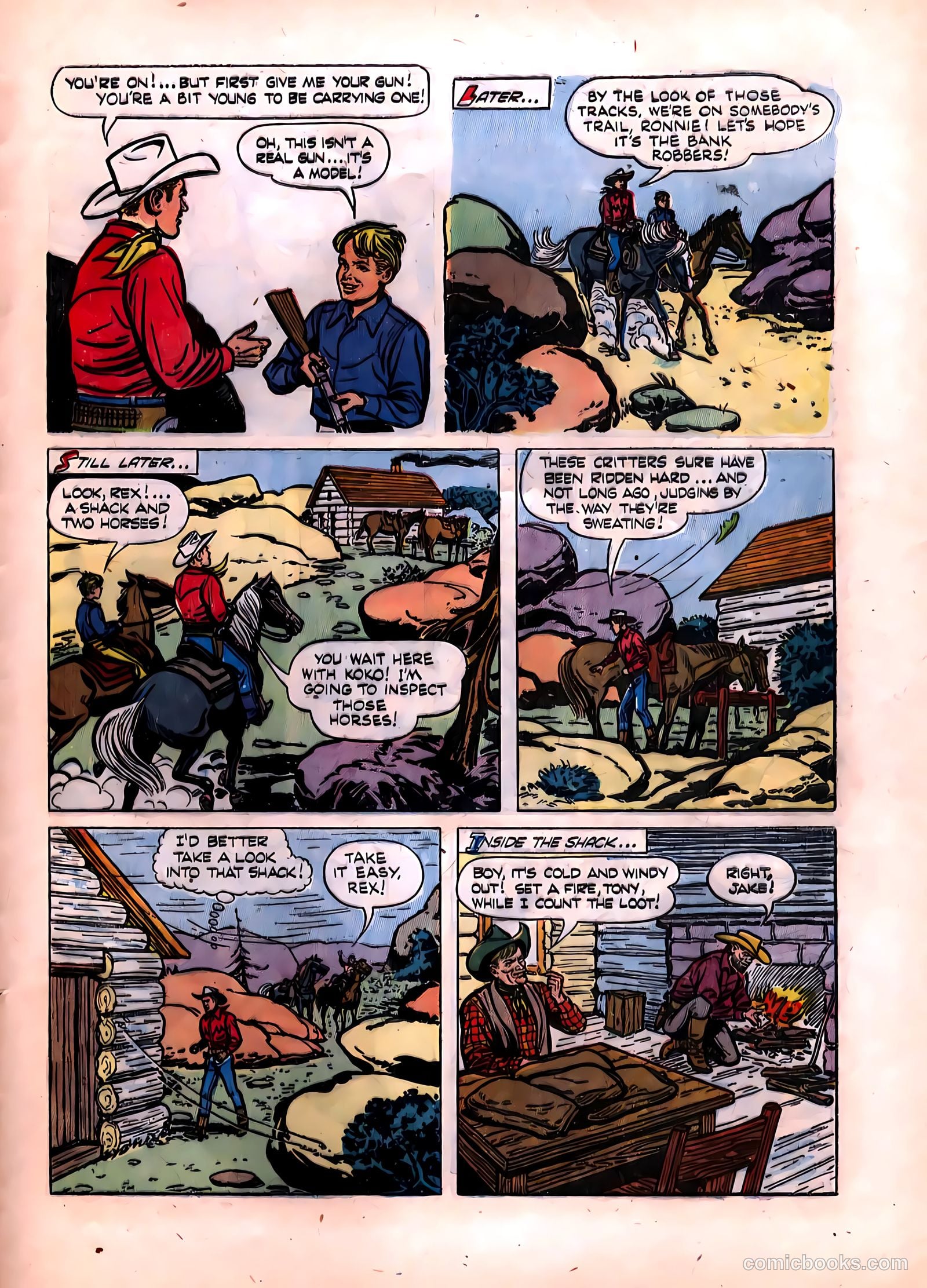 Rex Allen #14 (1954) — page 29 of 36