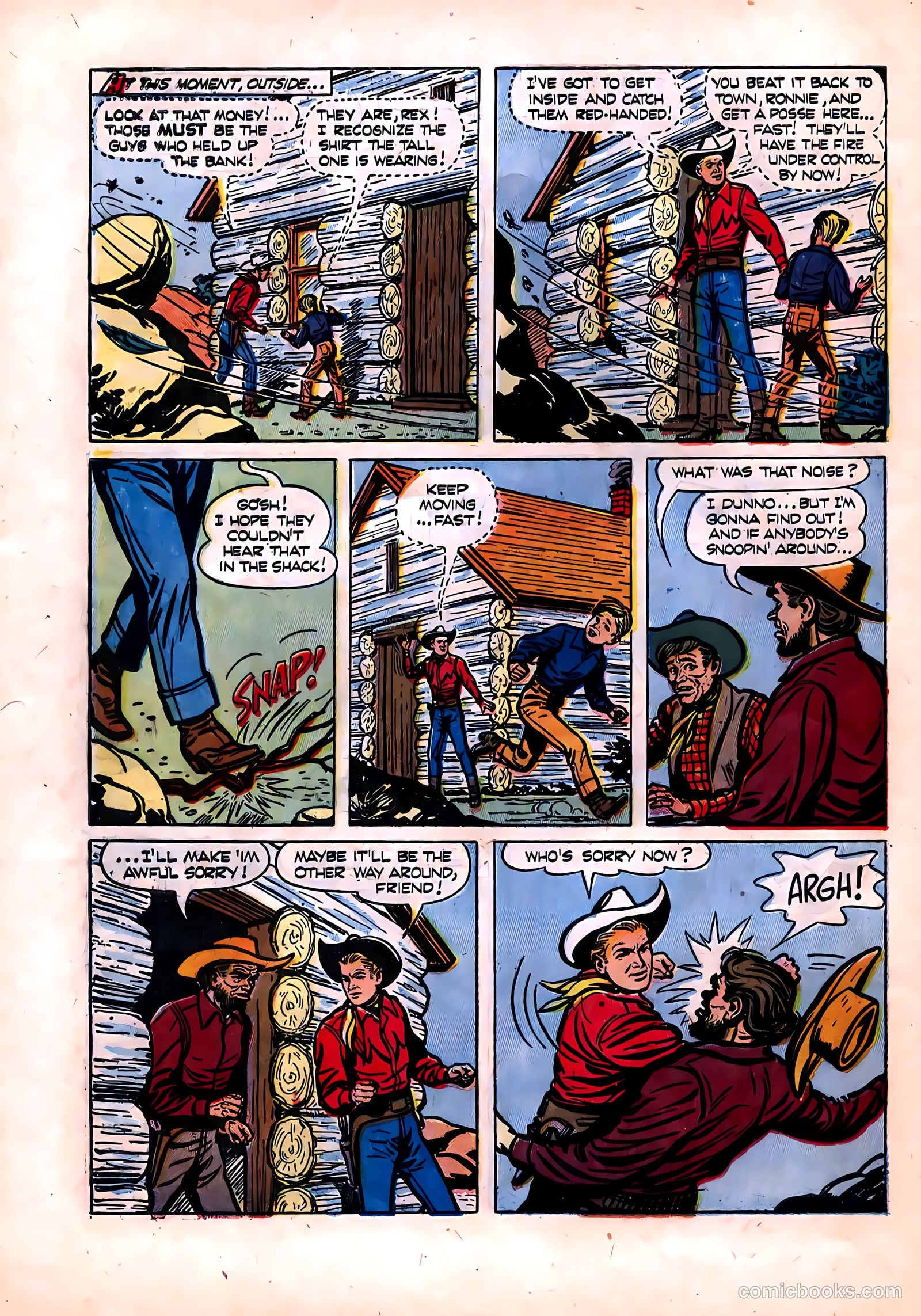 Rex Allen #14 (1954) — page 30 of 36