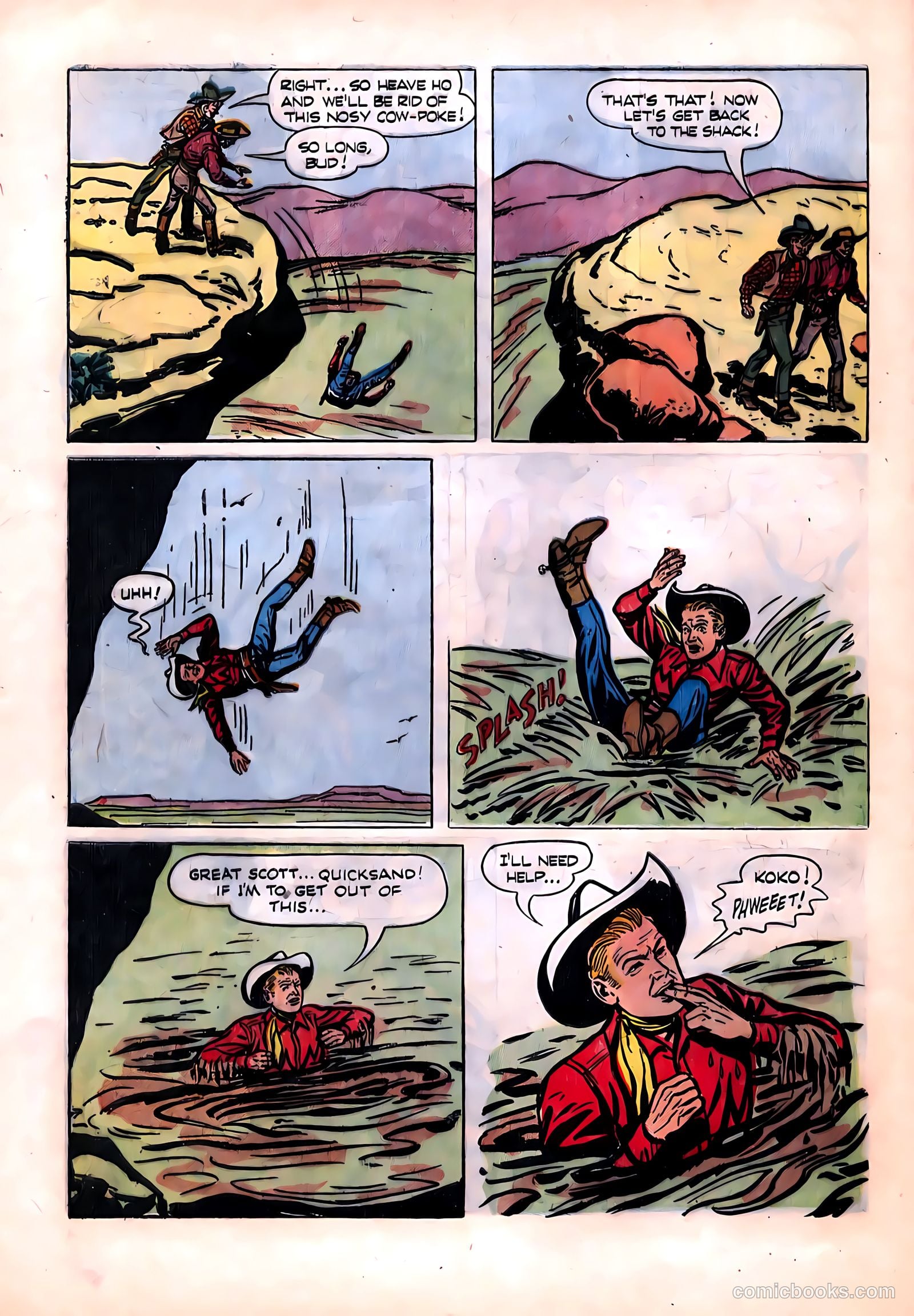 Rex Allen #14 (1954) — page 32 of 36