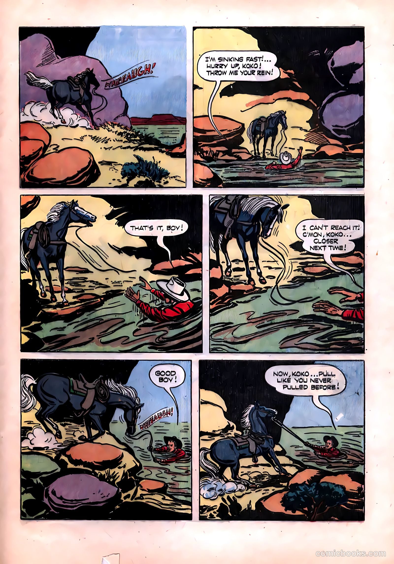 Rex Allen #14 (1954) — page 33 of 36