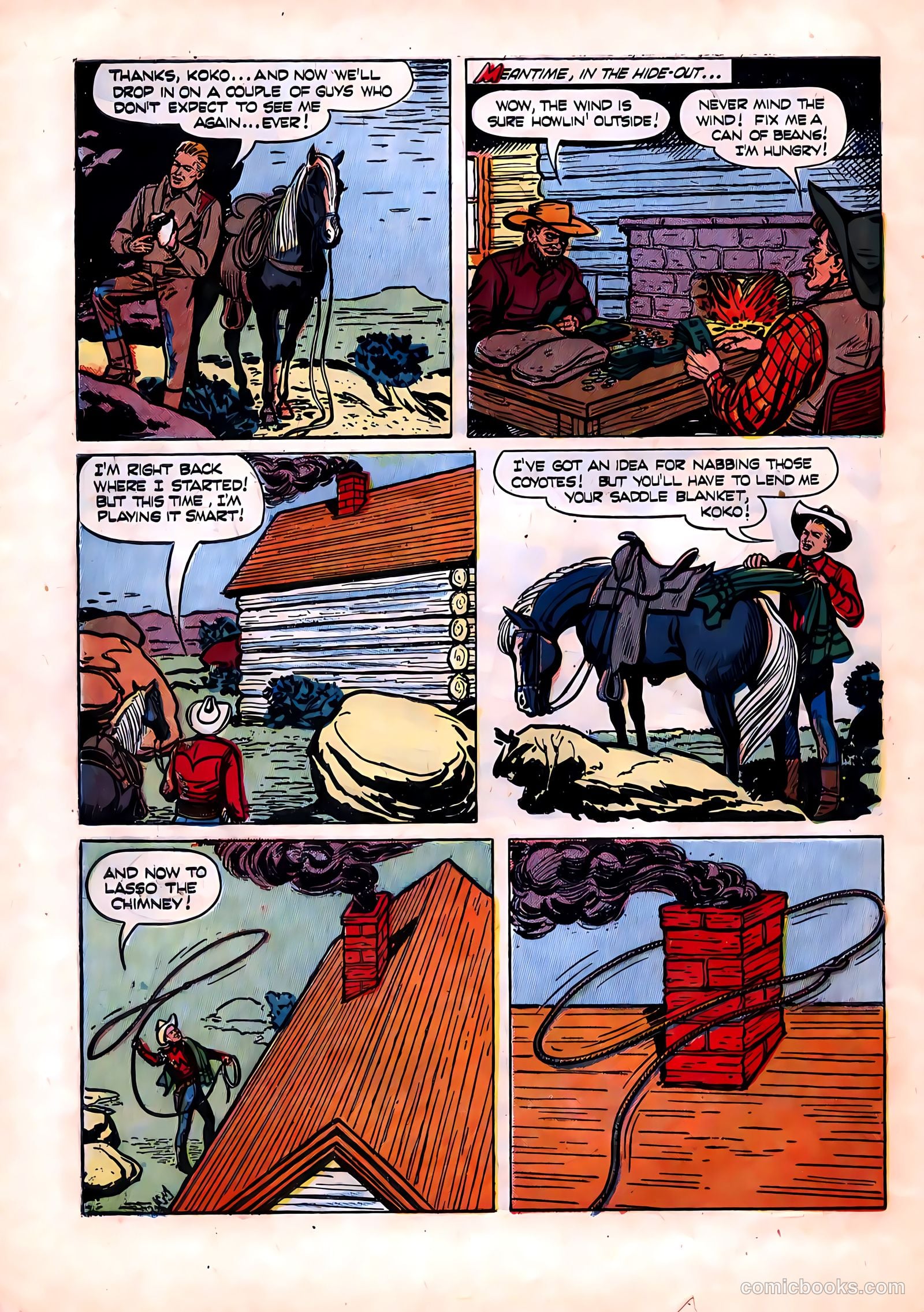 Rex Allen #14 (1954) — page 34 of 36