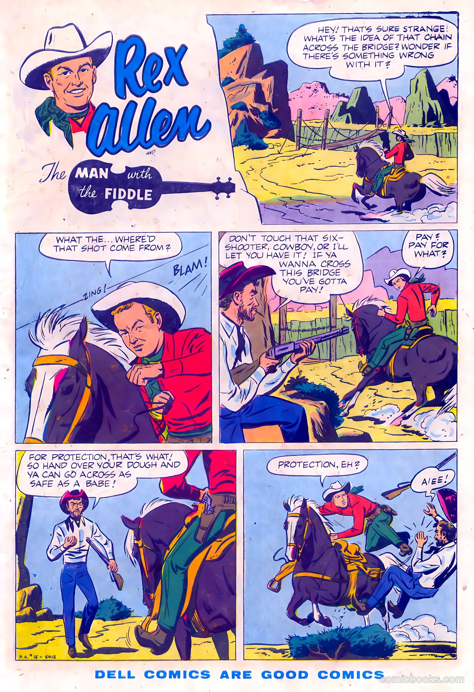 Rex Allen #15 (1955) — page 3 of 36