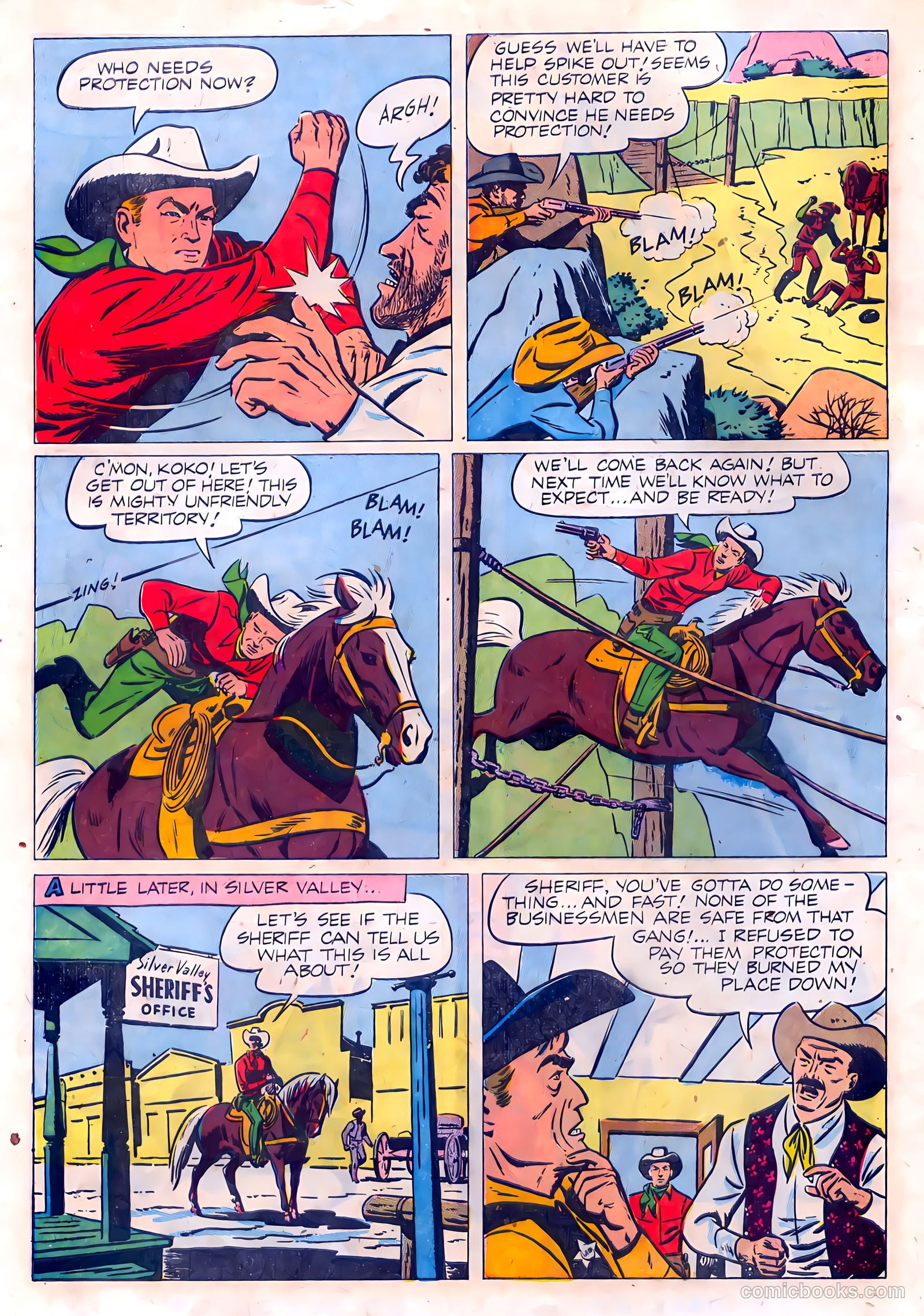 Rex Allen #15 (1955) — page 4 of 36