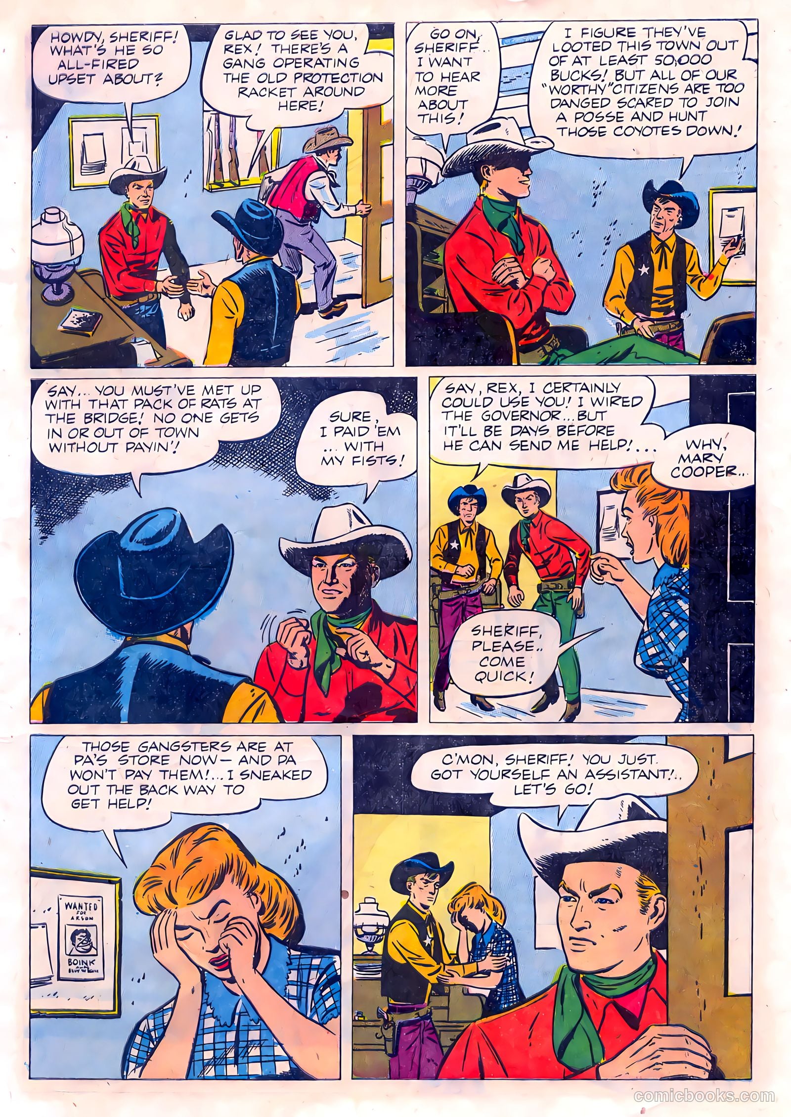 Rex Allen #15 (1955) — page 5 of 36