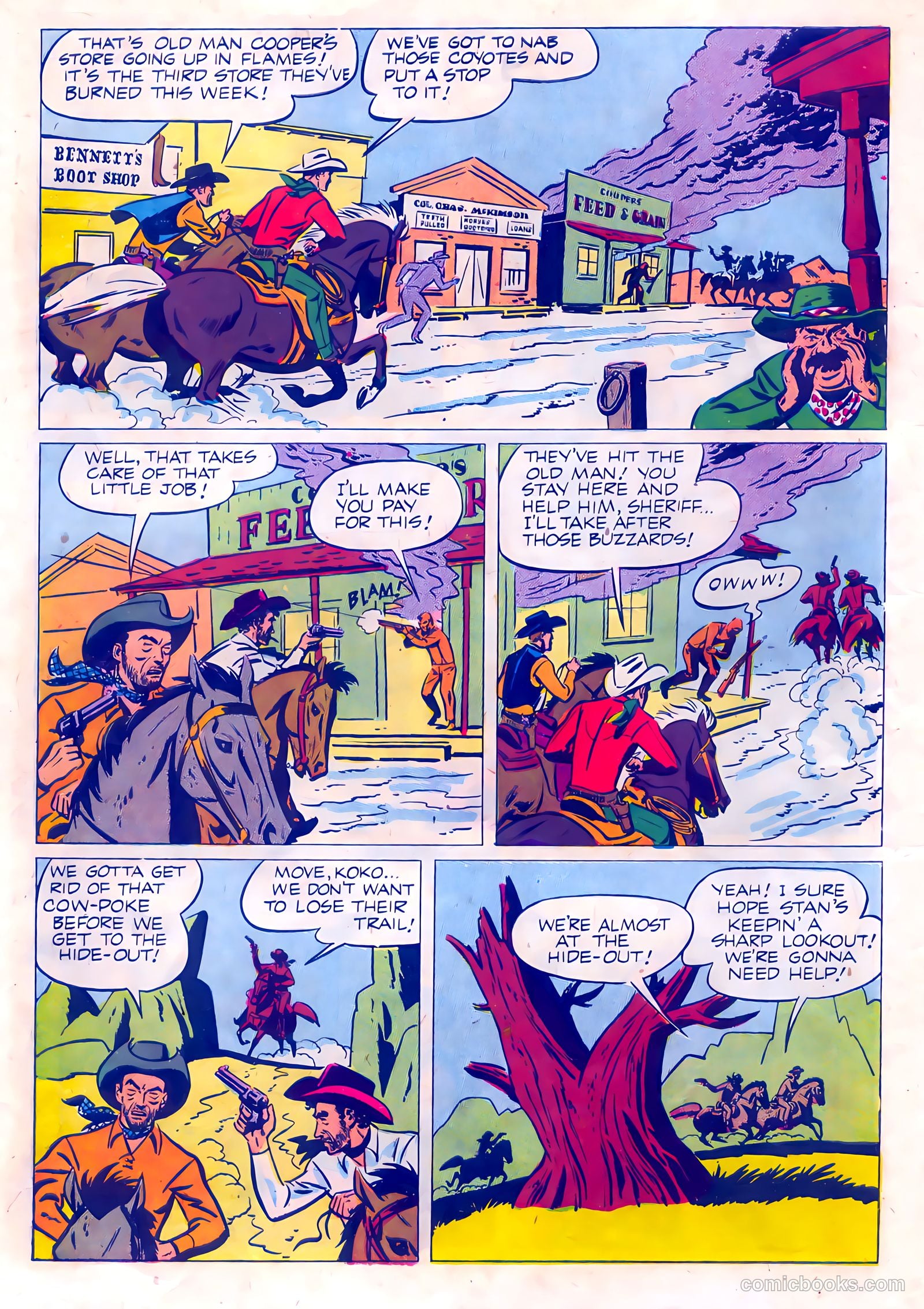 Rex Allen #15 (1955) — page 6 of 36