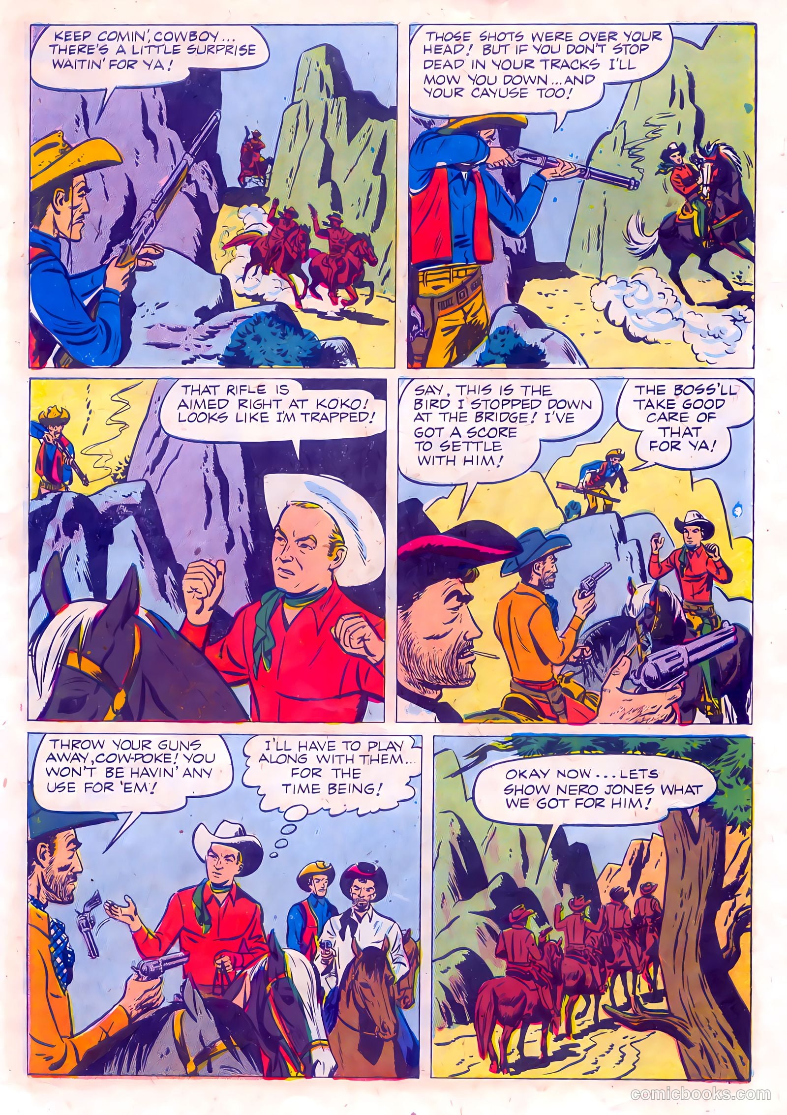 Rex Allen #15 (1955) — page 7 of 36